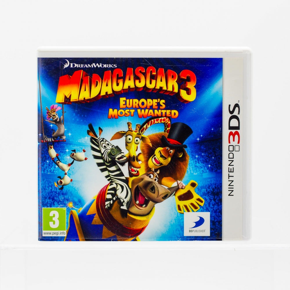 Madagascar 3: Europes's Most Wanted - Nintendo 3DS