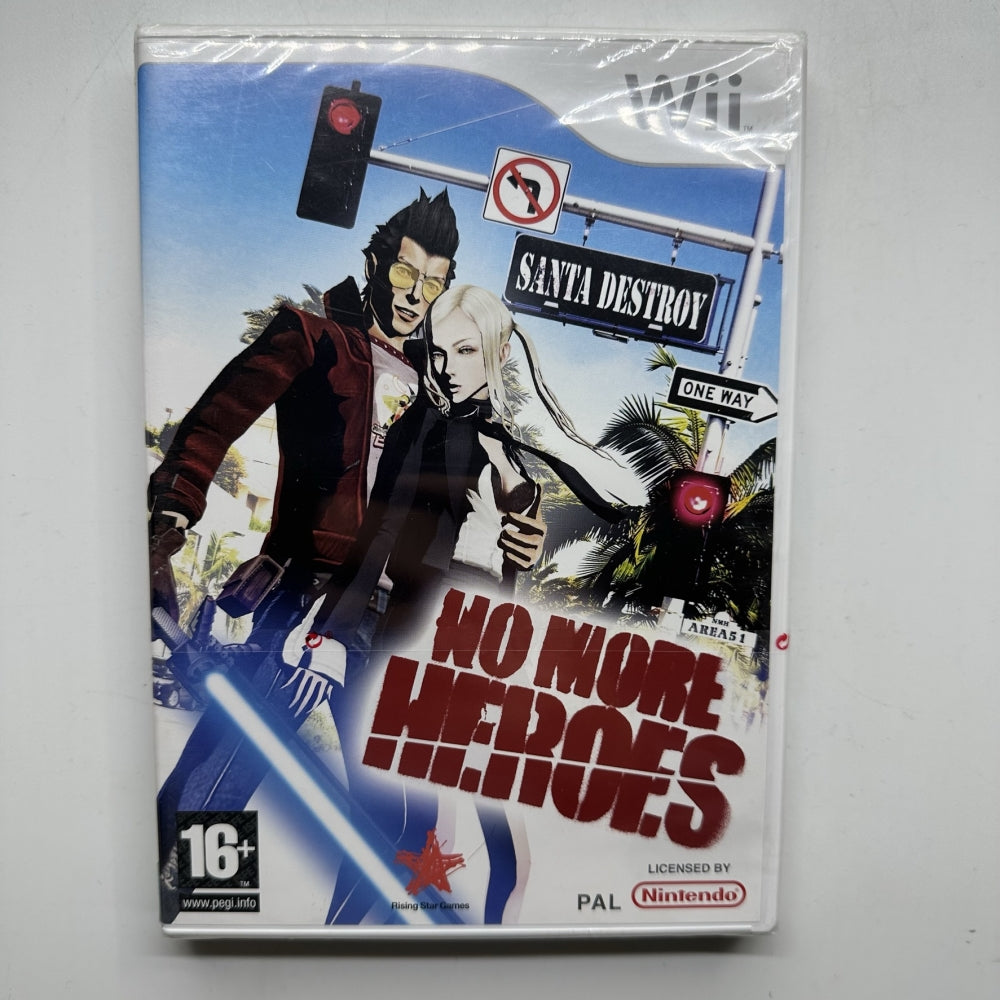 No More Heroes - Nintendo Wii (Ny i plast)