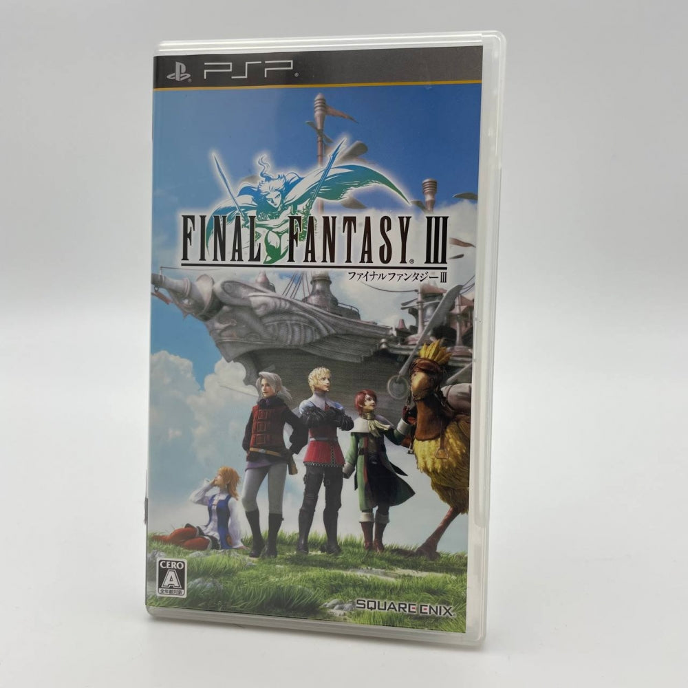 Final Fantasy 3 (Japansk) - PSP