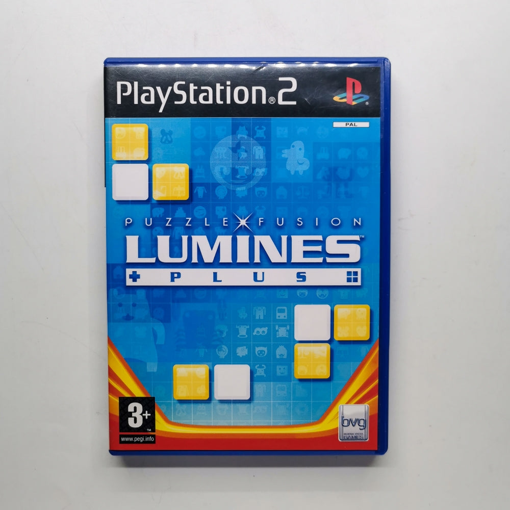 Lumines Plus: Puzzle Fusion - Playstation 2 (PS2)