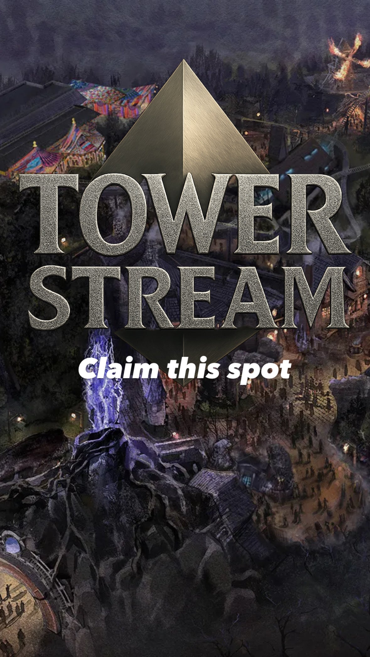 Pokemon - Tower Stream - Claim this spot
