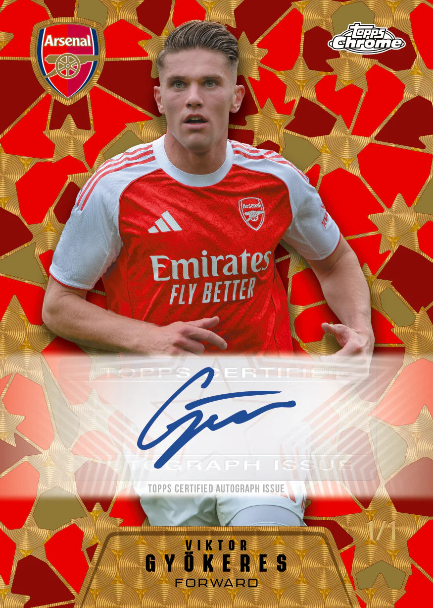 Topps Chrome Arsenal 2025/26 – Deck Boks