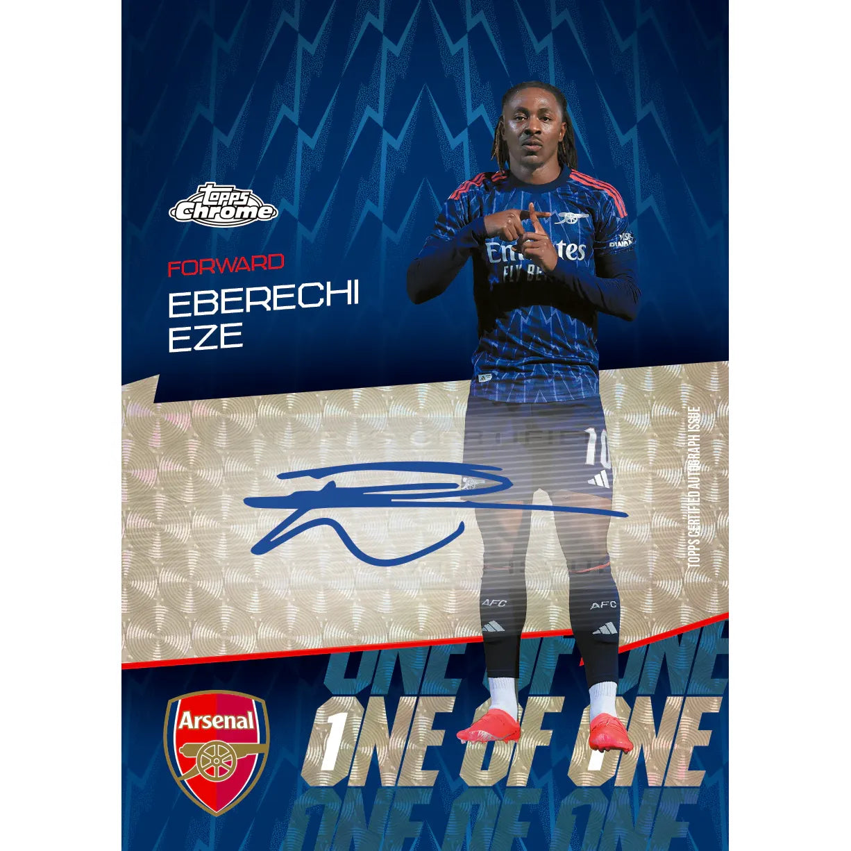 Topps Chrome Arsenal 2025/26 – Deck Boks