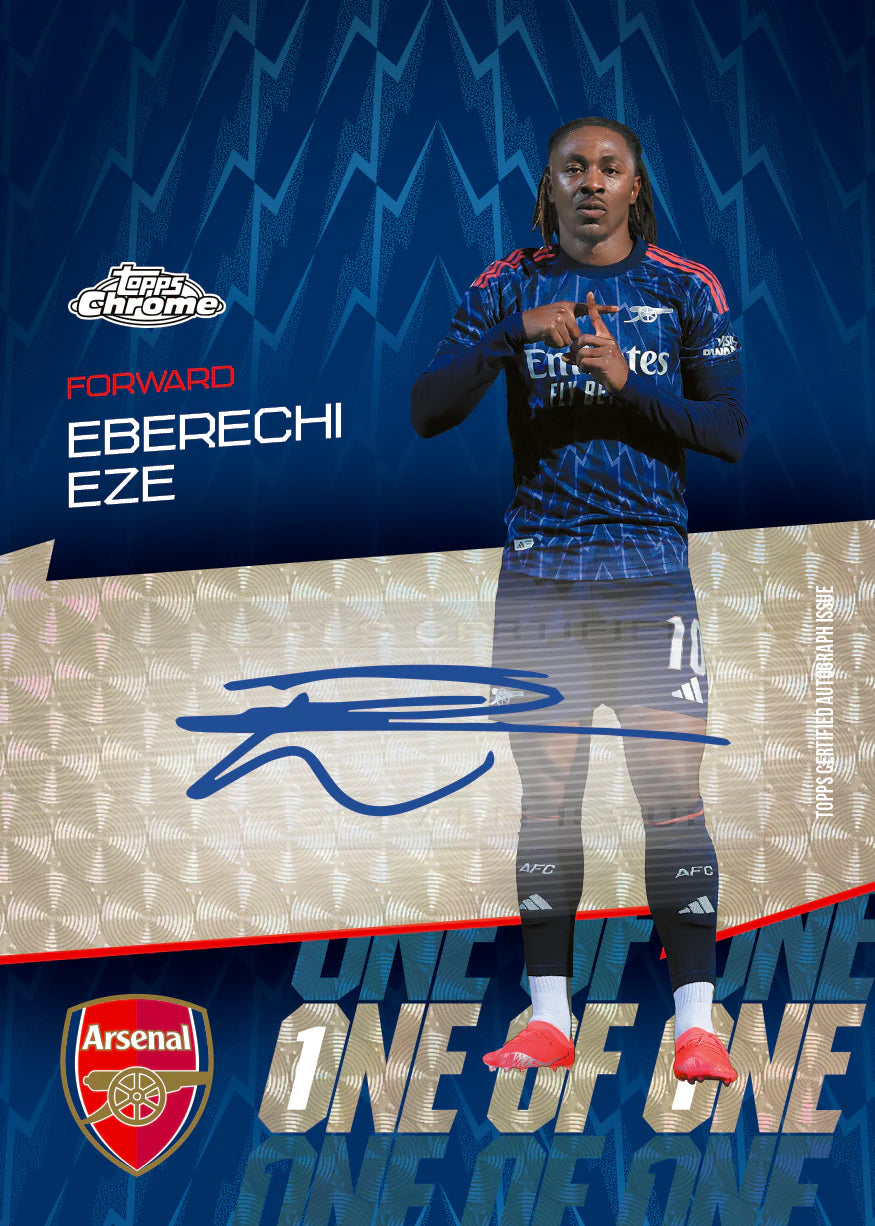 Topps Chrome Arsenal 2025/26 – Deck Boks