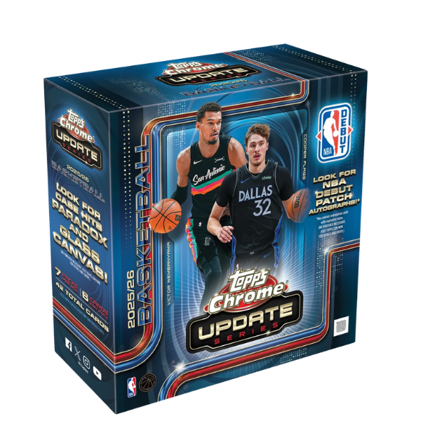 Topps NBA Chrome Updates 25-26 Mega Box