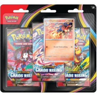Pokemon - Chaos Rising - 3 Pack Blister