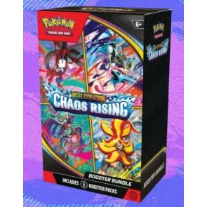 Pokemon - Chaos Rising - Booster Bundle (6 Booster Packs)
