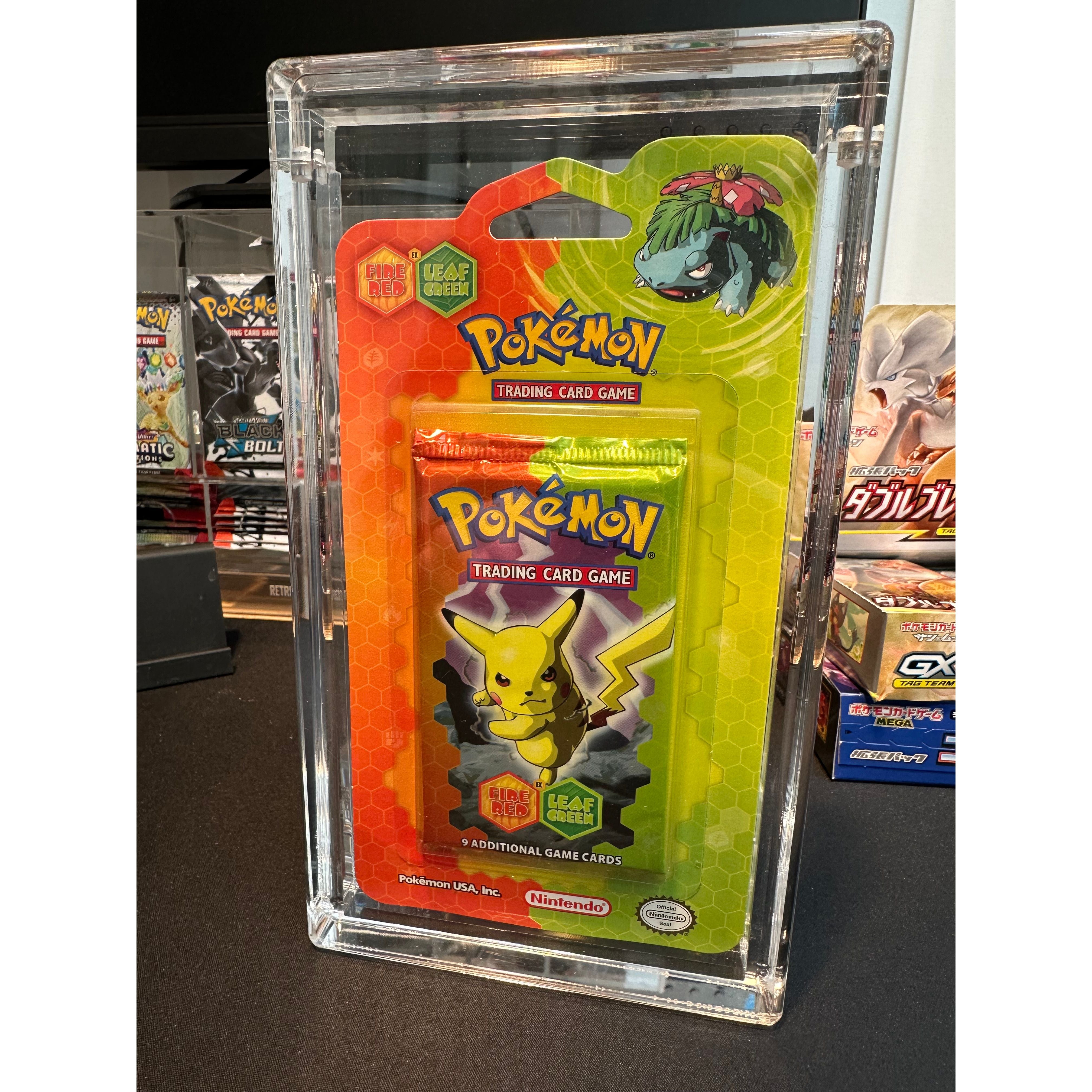 Pokemon - Ex FireRed & LeafGreen (2004) - 1-Pack Blister Pikachu Art (Akryl medfølger)