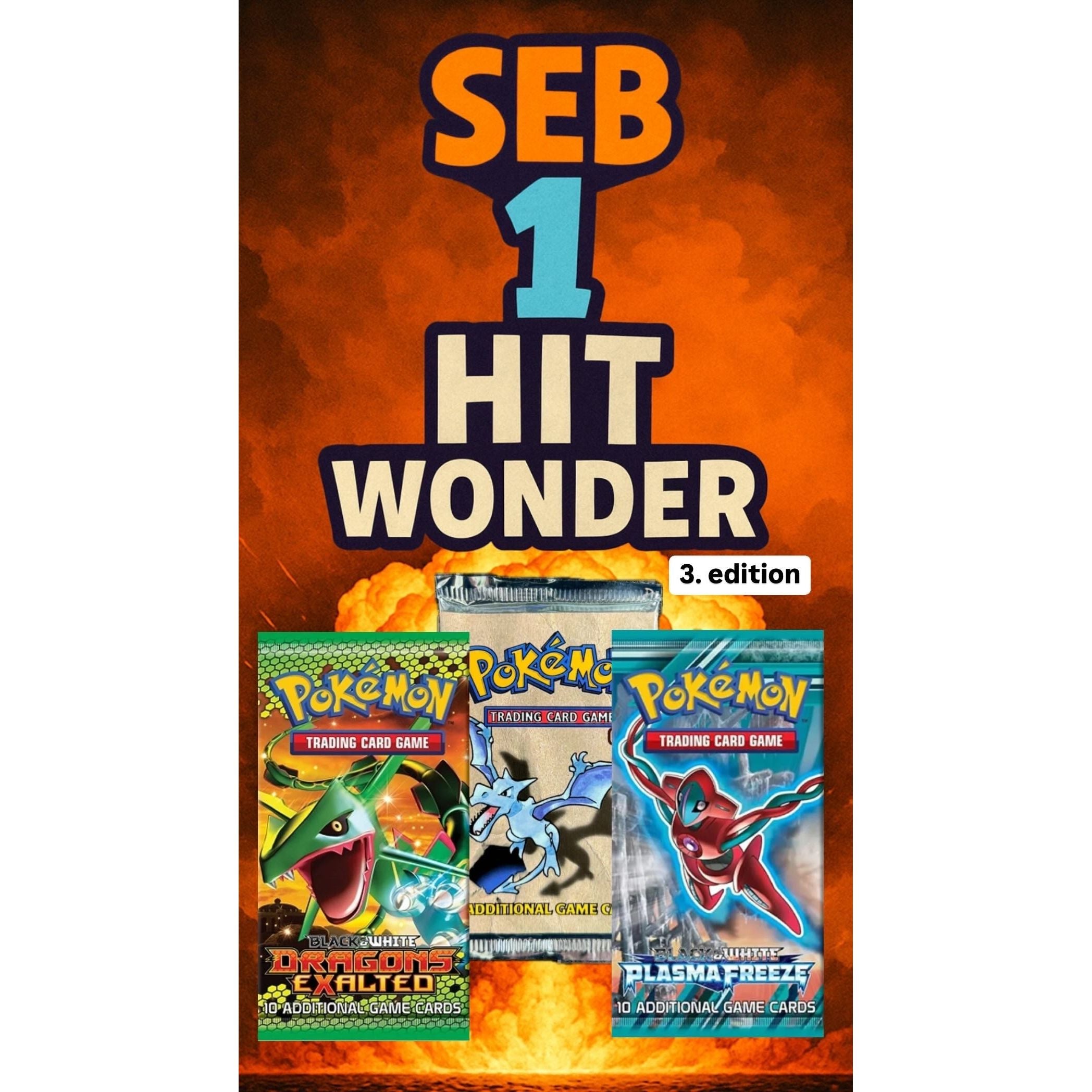 Pokemon - Seb's One Hit Wonder 3.0 «Seb’s Godt og Blanda» - LIVE Mystery Pack Event (220 spots)