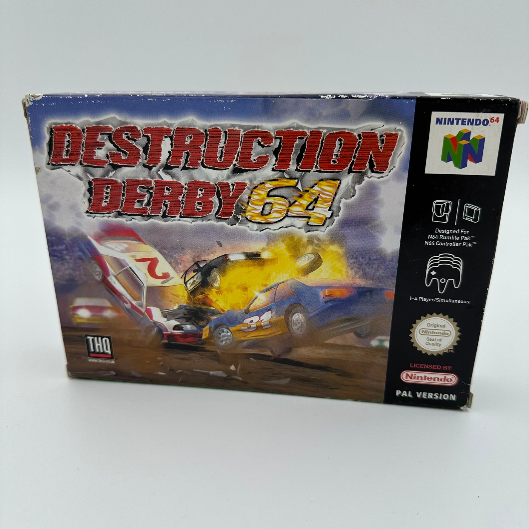 Destruction Derby 64 - (N64) - CIB - PAL #207029