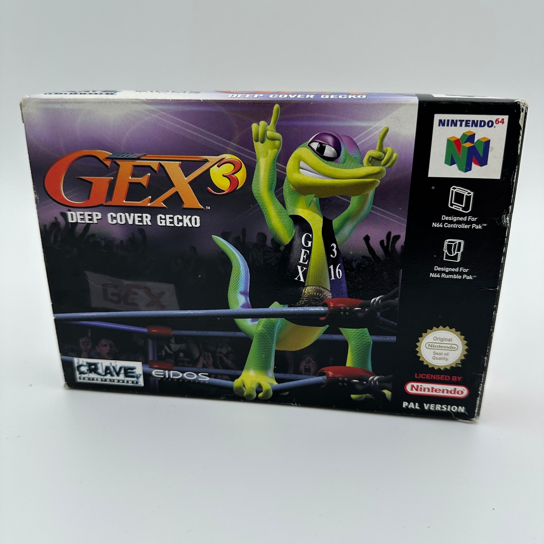 Gex 3: Deep Cover Gecko - (N64) - CIB - PAL #207044