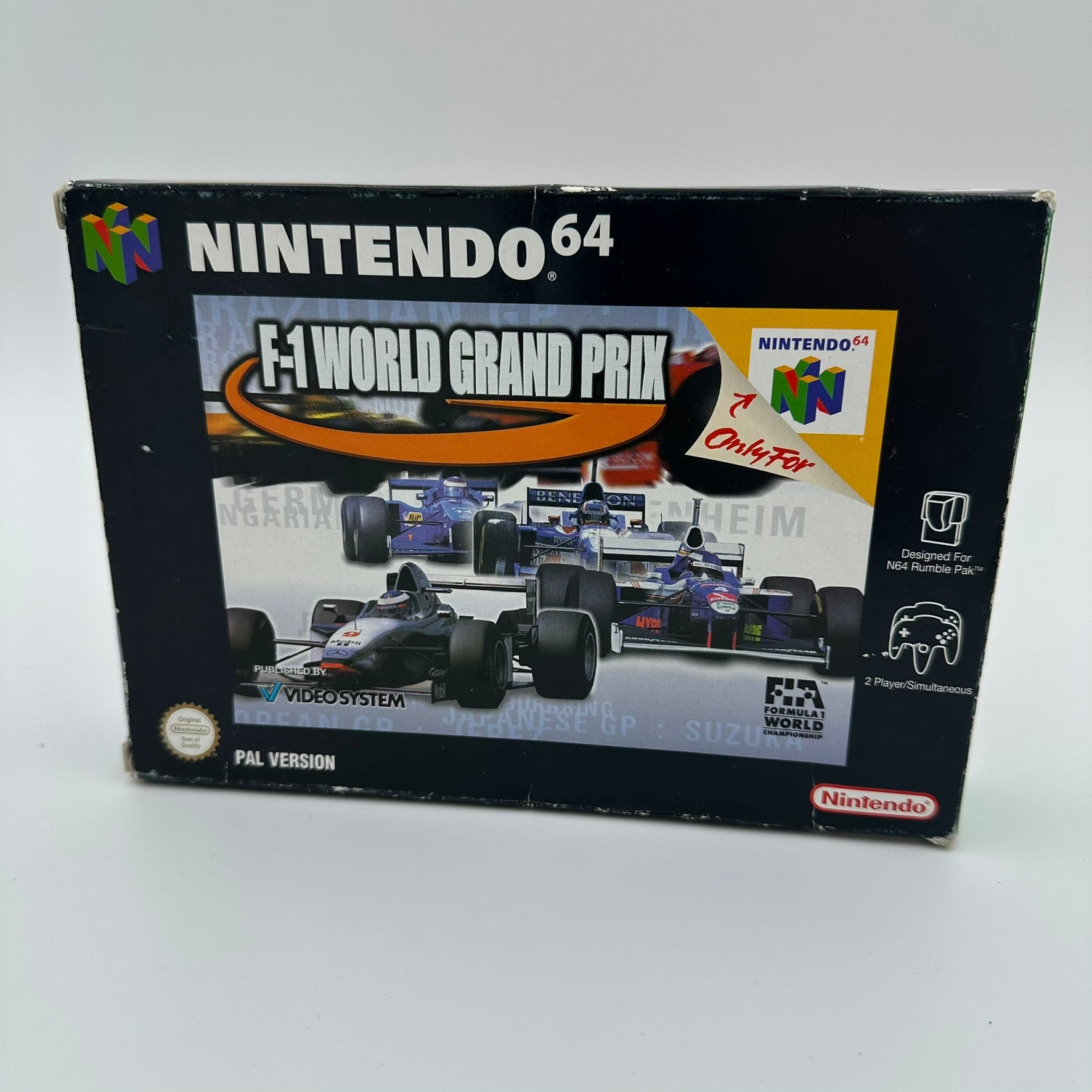 F-1 World Grand Prix - (N64) - CIB - PAL #207036