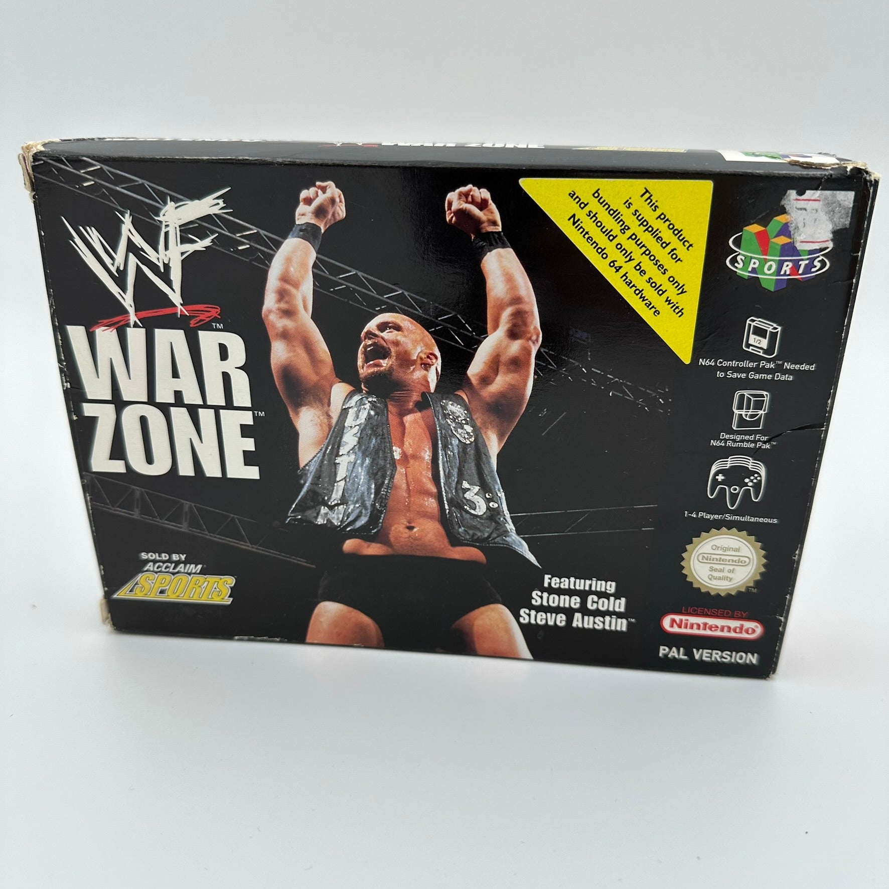WWF War Zone - (N64) - CIB - PAL #207136