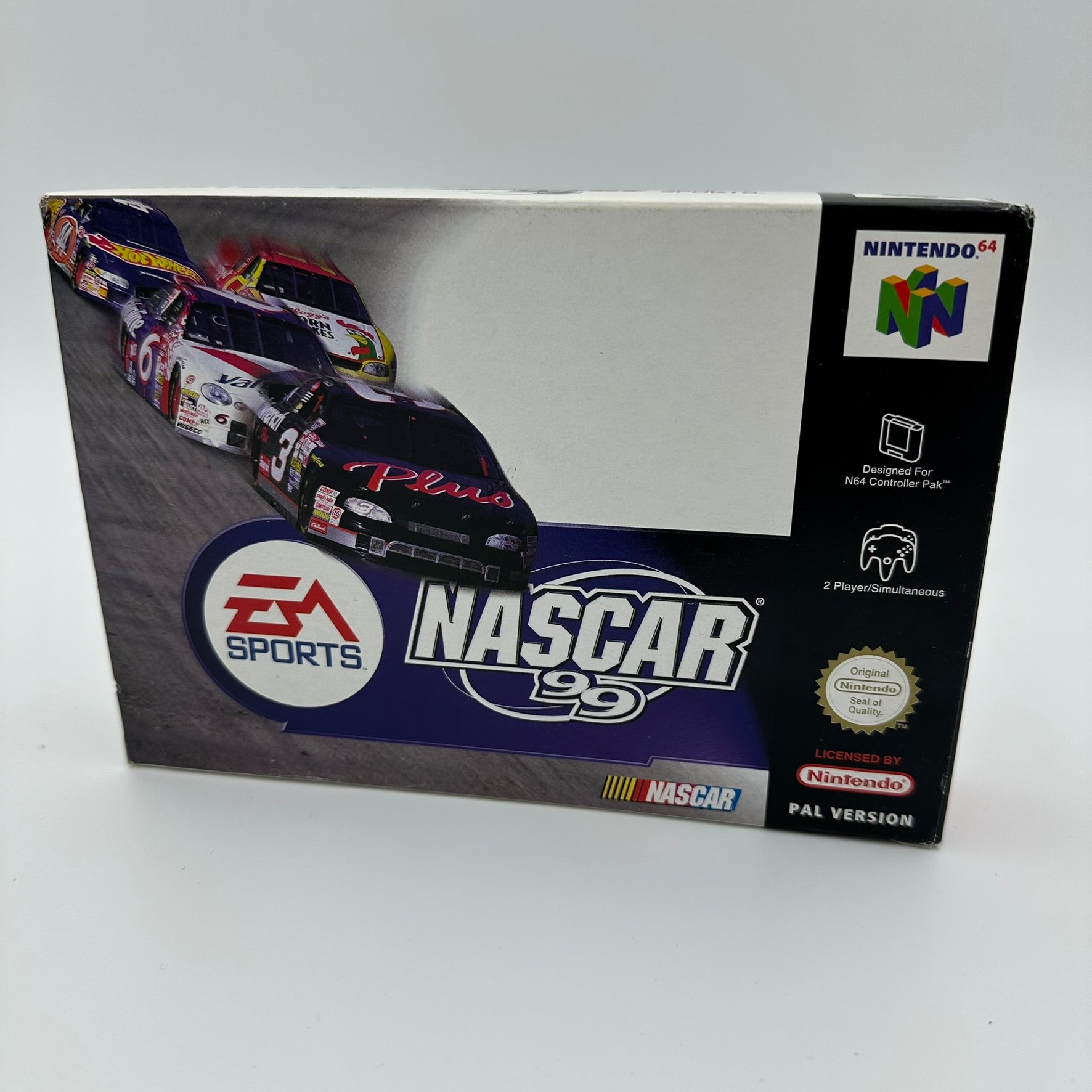 NASCAR 99 - (N64) - CIB - PAL #207076