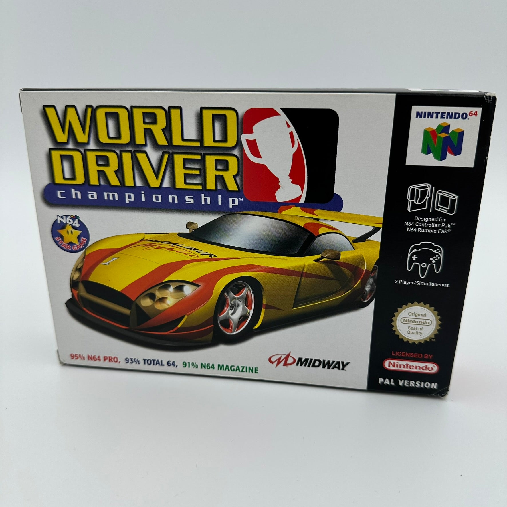 World Driver Championship - (N64) - CIB - PAL #207133