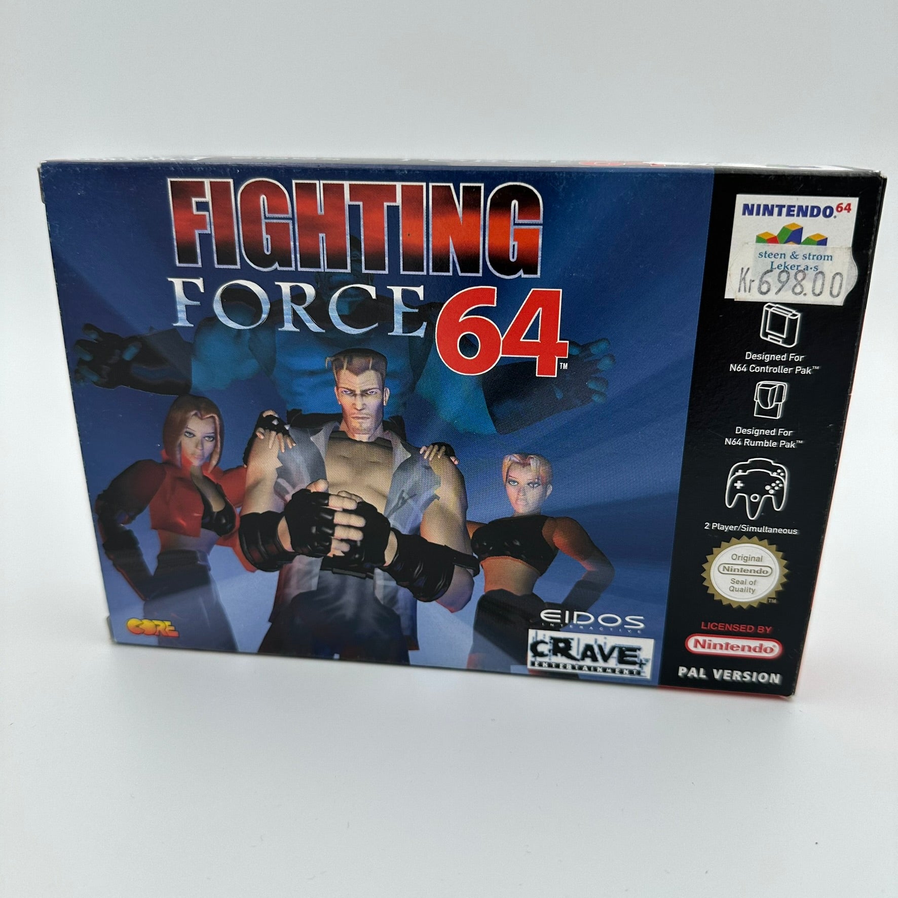 Fighting Force 64 - (N64) - CIB - PAL #207041