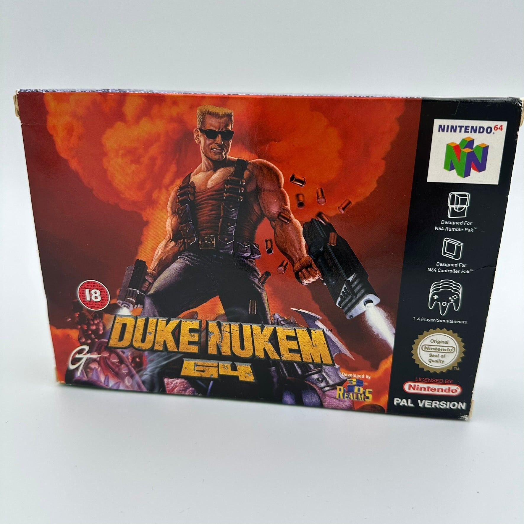 Duke Nukem 64 - (N64) - CIB - PAL #207031