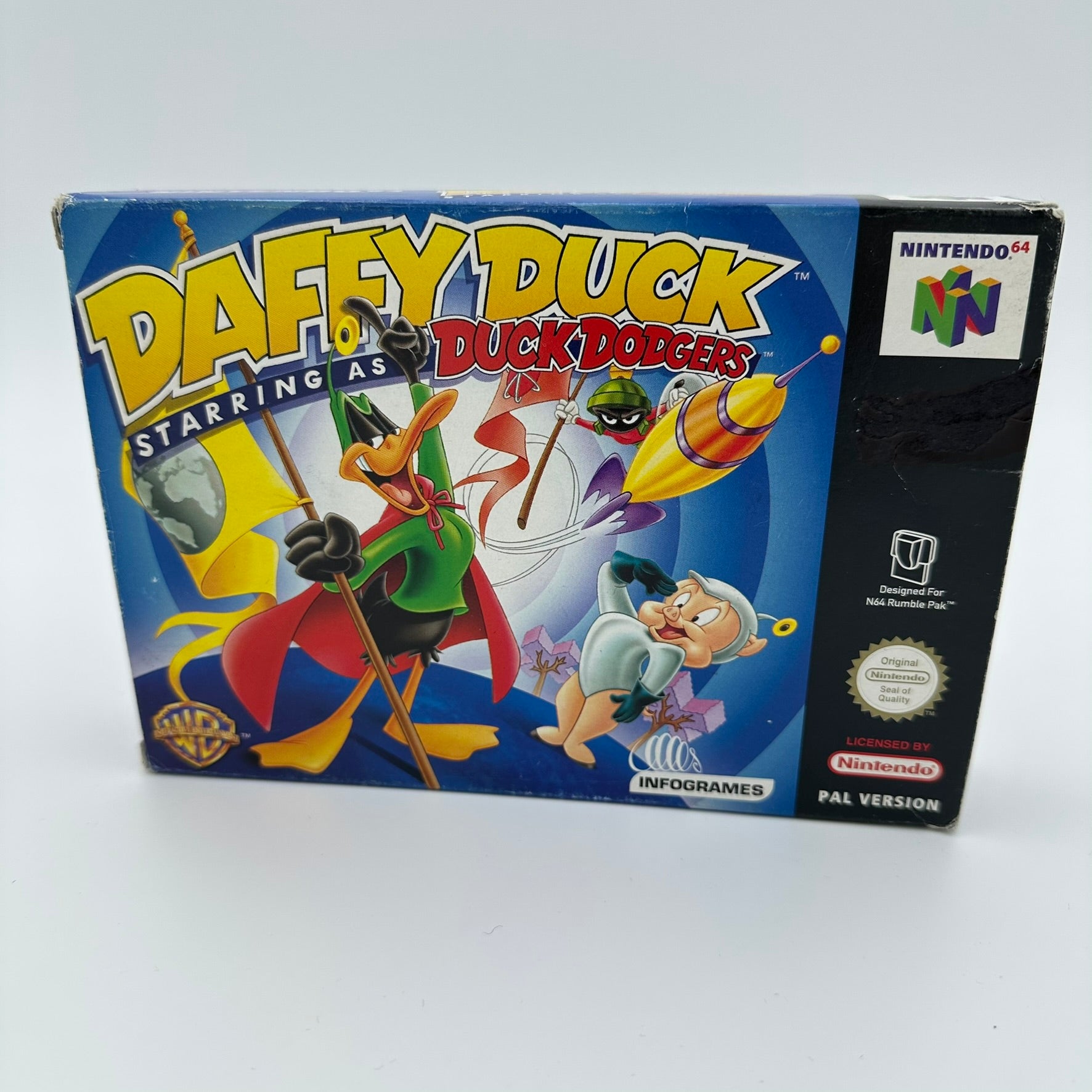 Looney Tunes: Duck Dodgers - (N64) - CIB - PAL #207060