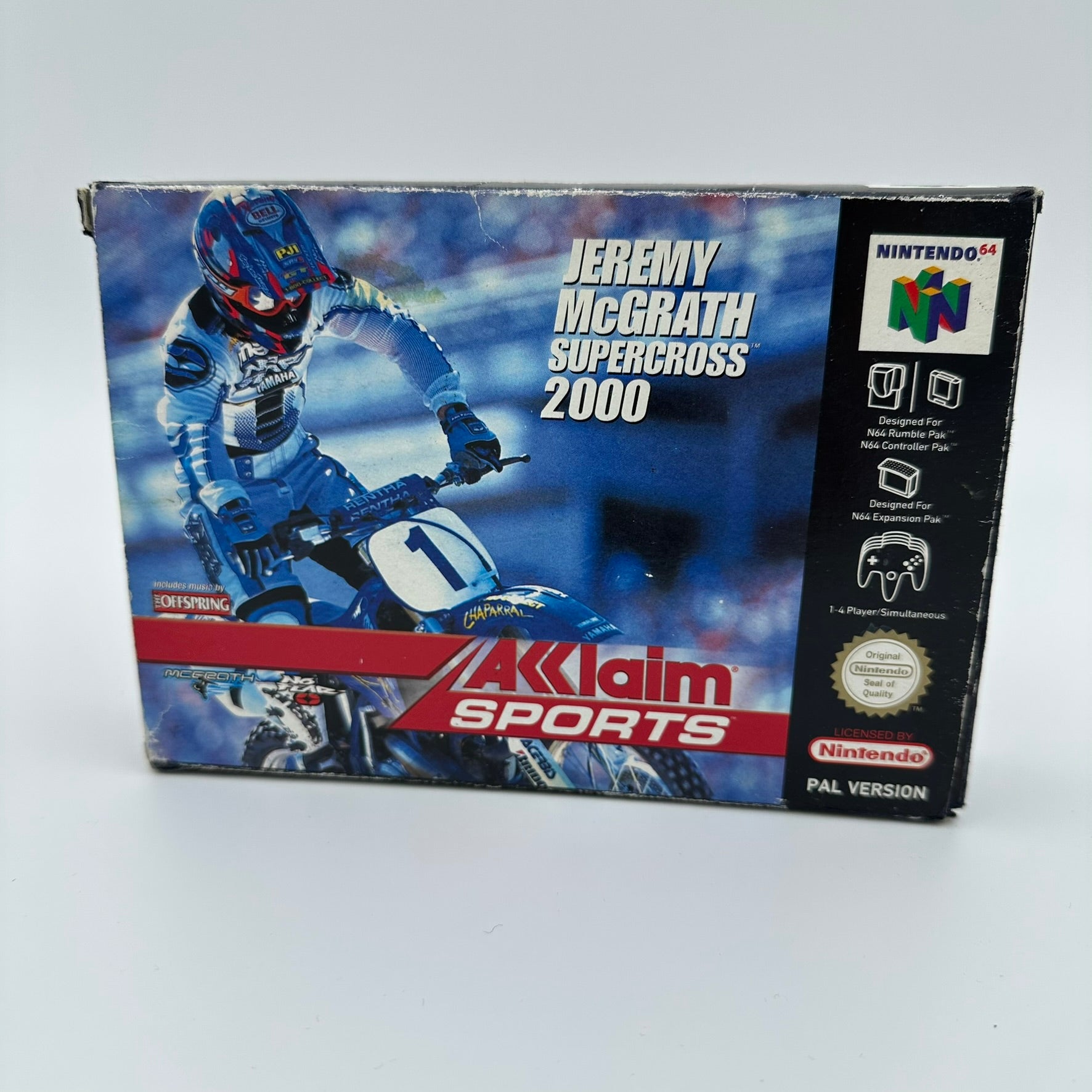 Jeremy McGrath Supercross - (N64) - CIB - PAL #207055