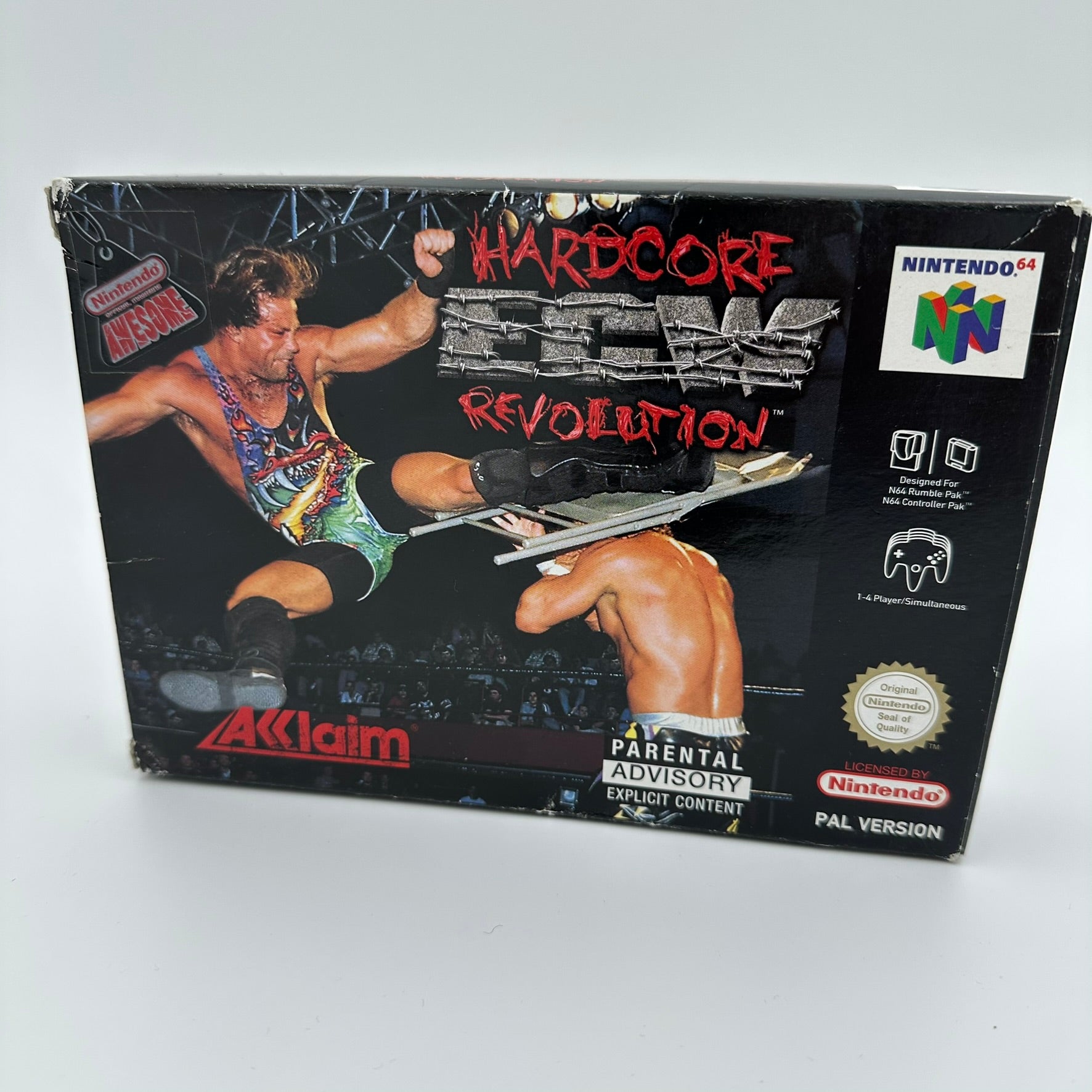 ECW: Hardcore Revolution - (N64) - CIB - PAL #207034