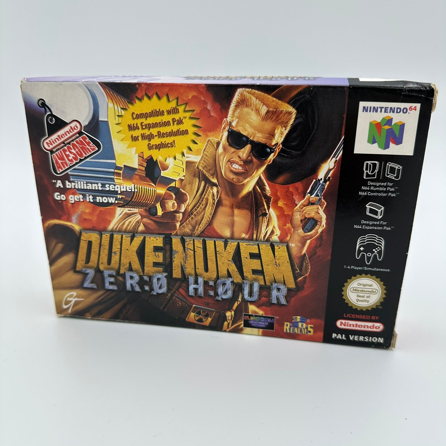 Duke Nukem: Zero Hour - (N64) - CIB - PAL #207032