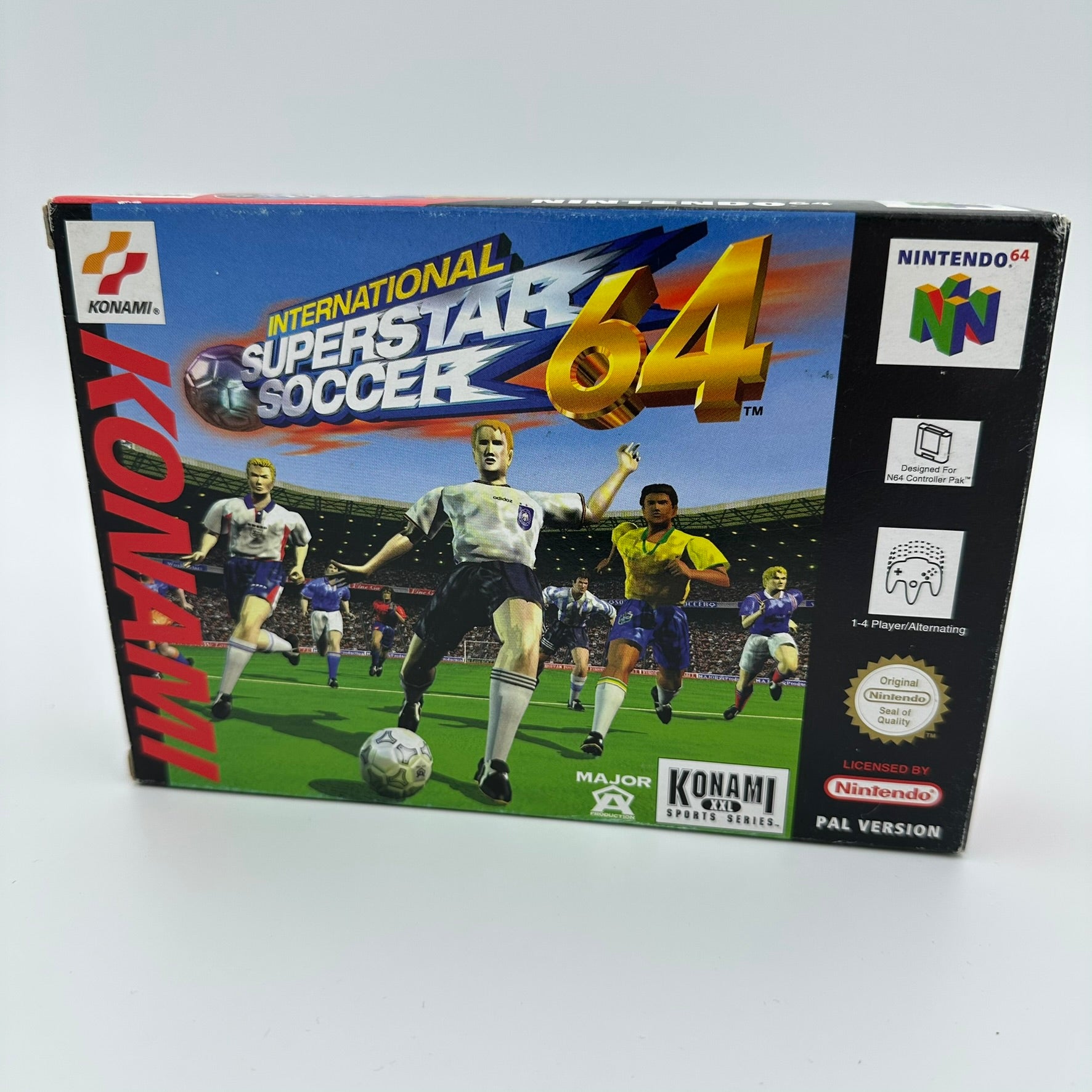 International Superstar Soccer 64 - (N64) - CIB - PAL #207052