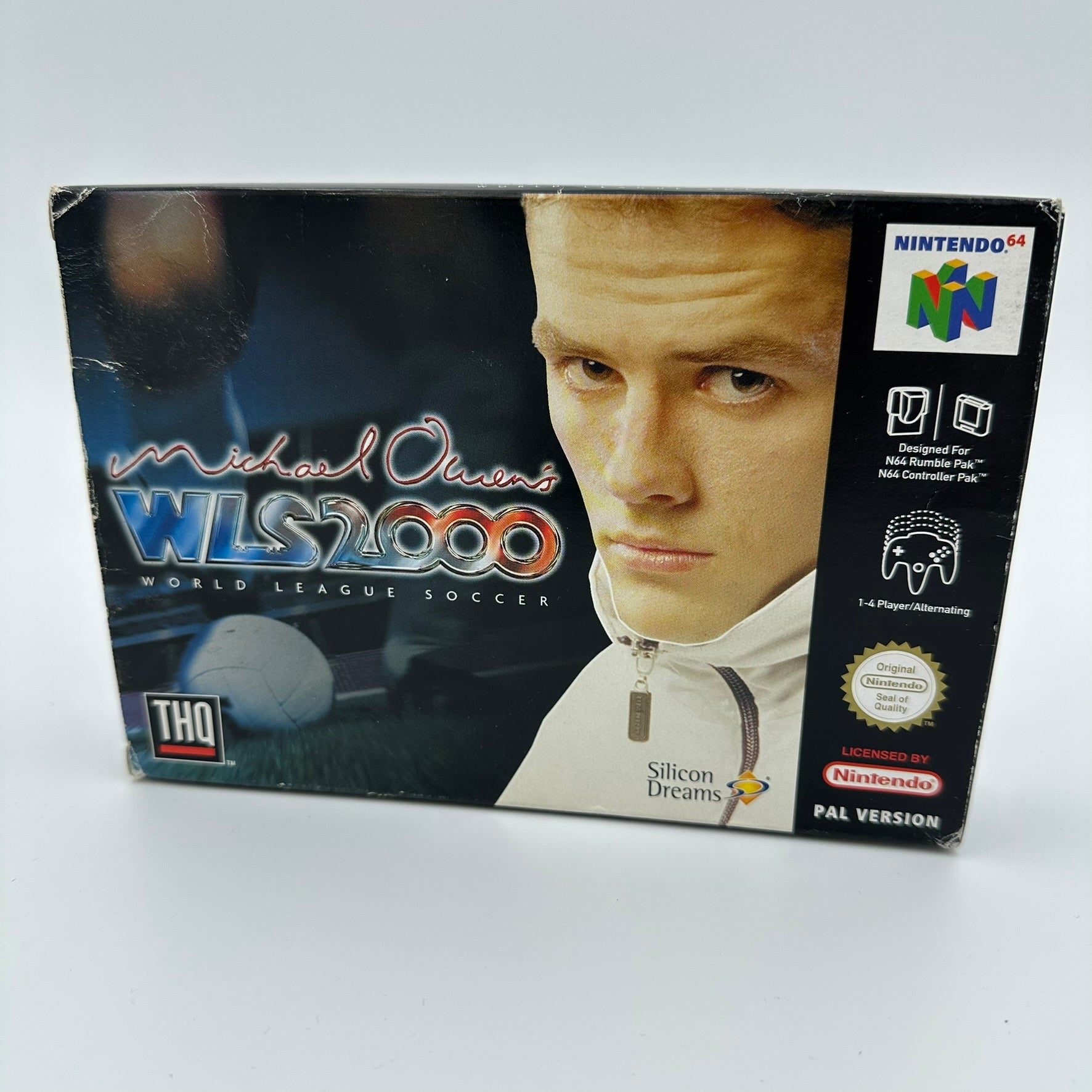 WLS 2000 Michael Owen - (N64) - CIB - PAL #207066