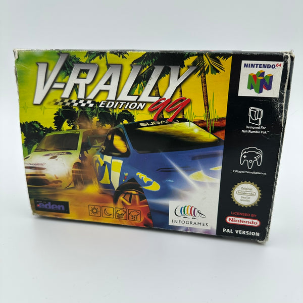 V-RALLY EDITION 99【中古・N64北米版】 Buy V-Rally Edition 99 for N64 |