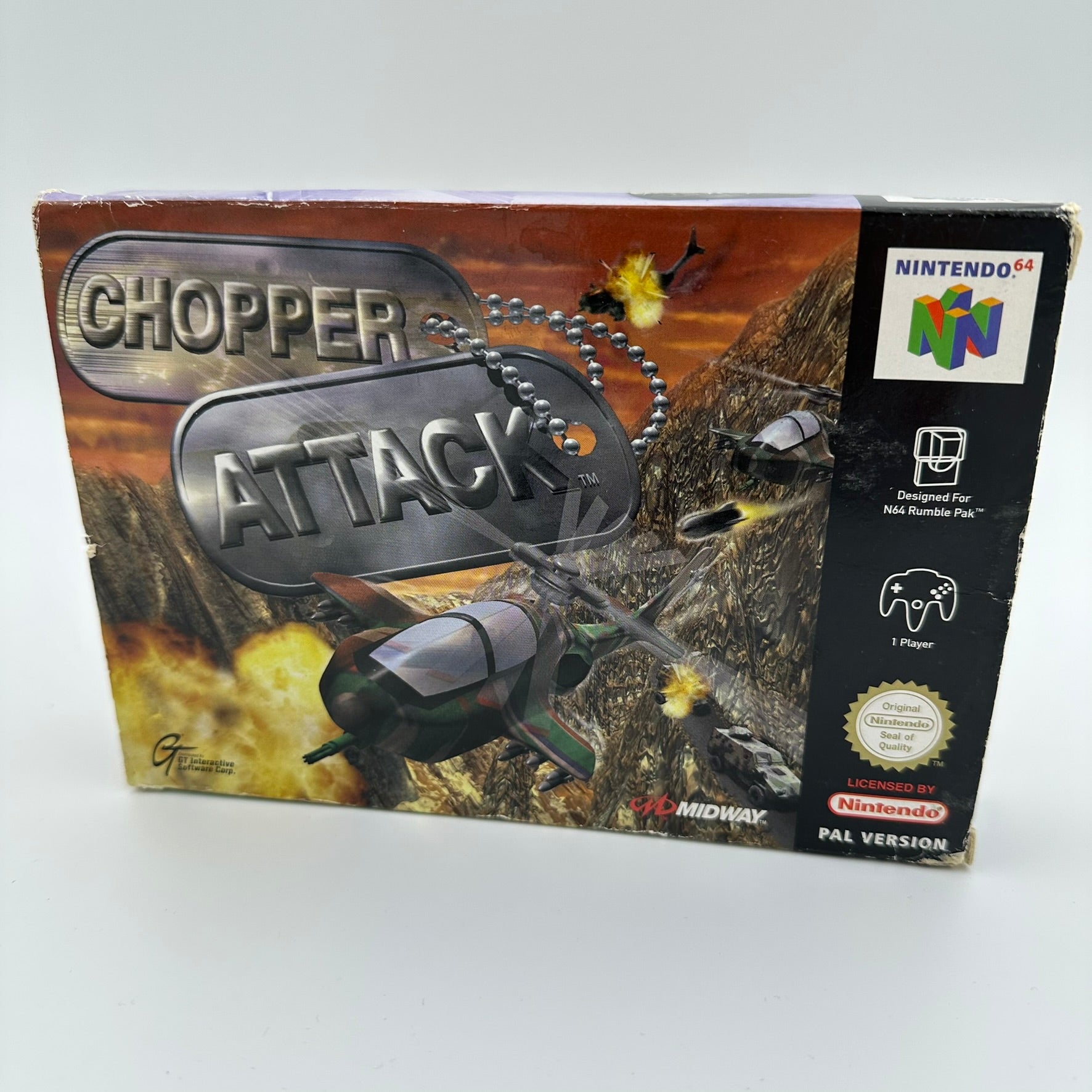 Chopper Attack - (N64) - CIB - PAL #207021