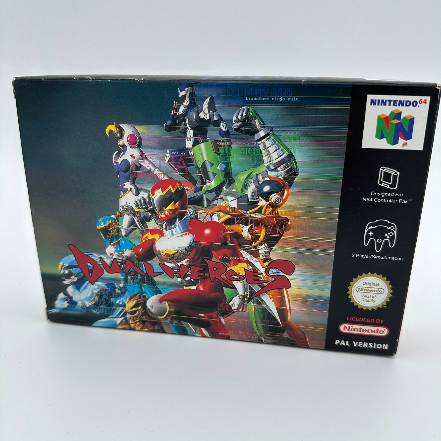 Dual Heroes - (N64) - CIB - PAL #207030