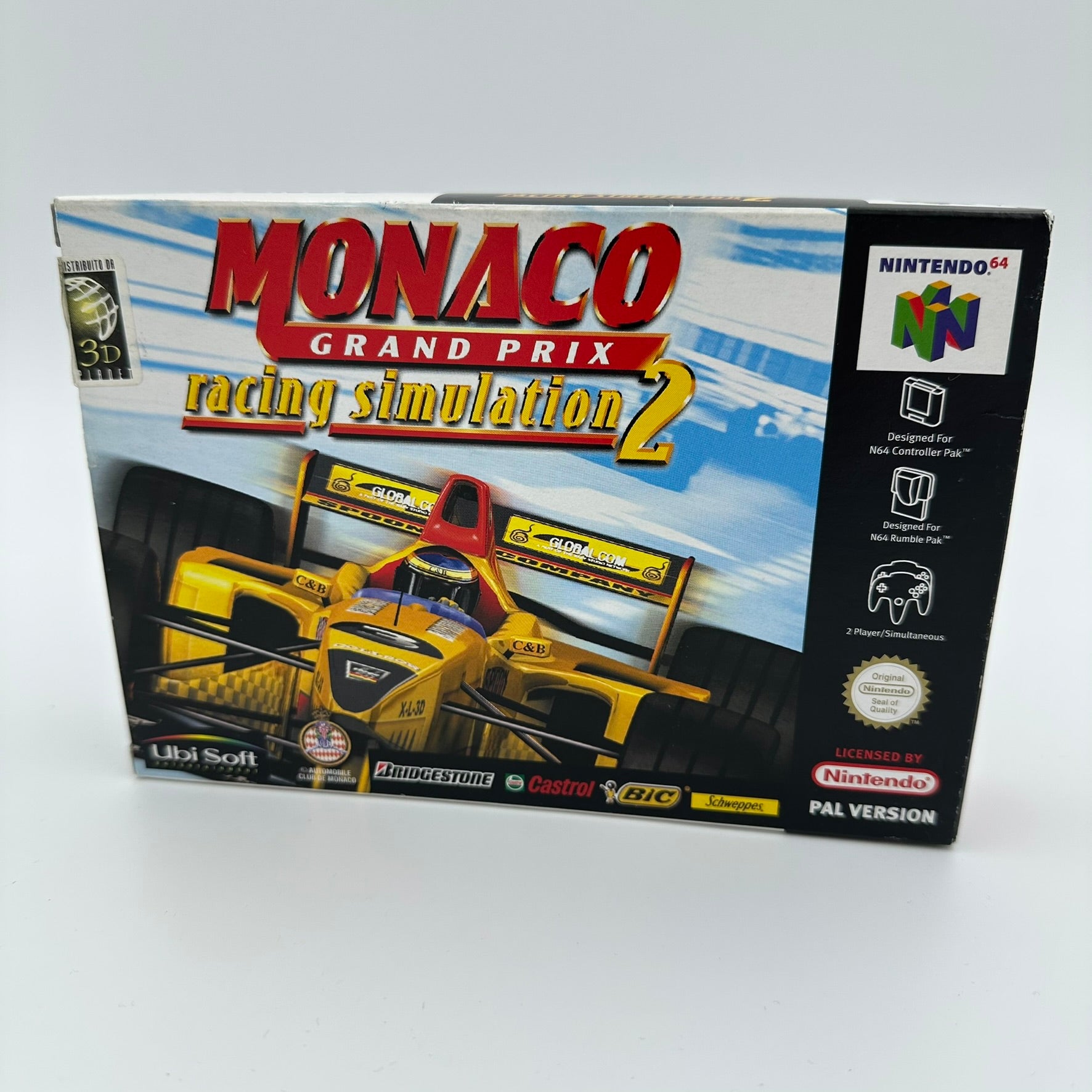 Monaco Grand Prix 2 Racing - (N64) - CIB - PAL #207070