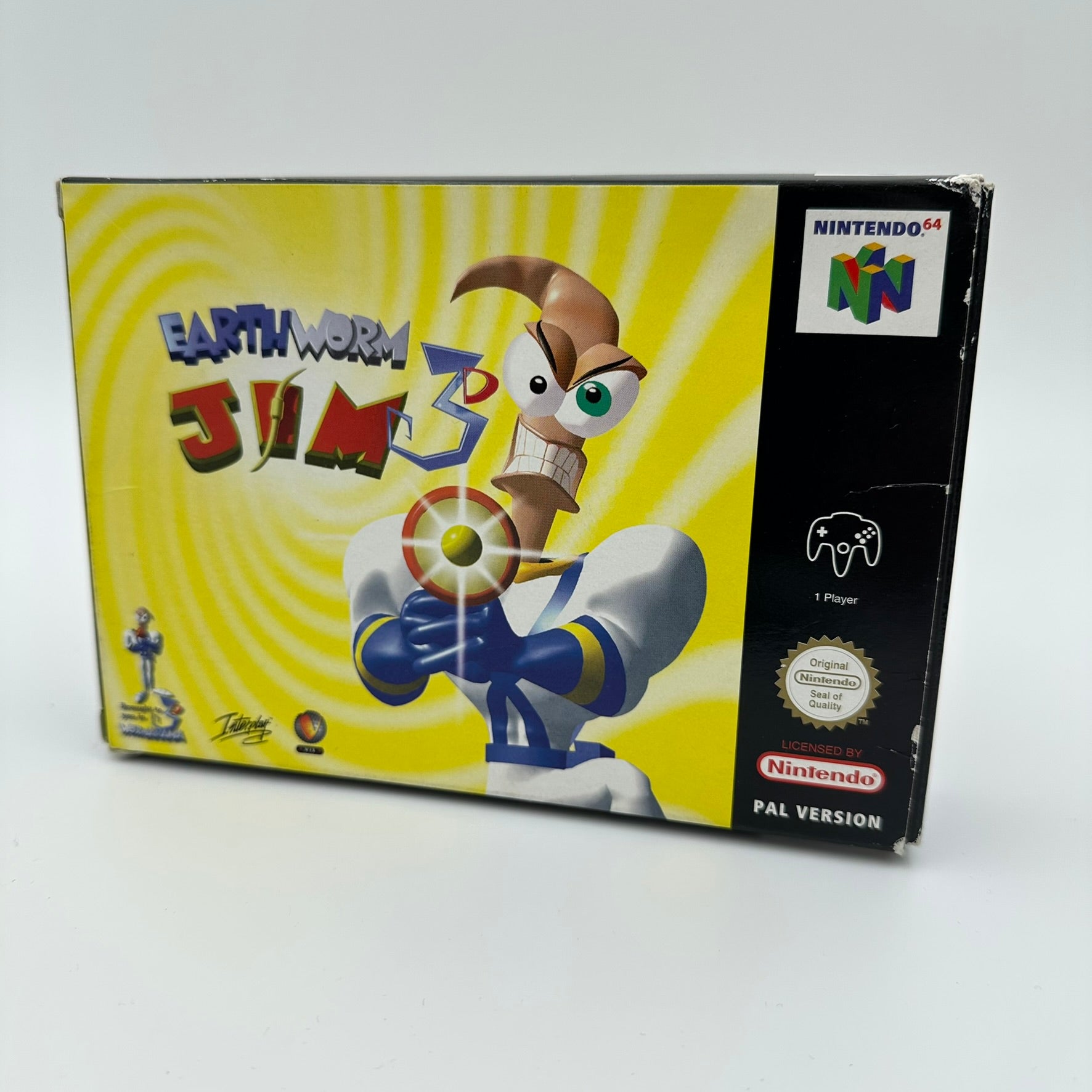 Earthworm Jim 3D - (N64) - CIB - PAL #207033