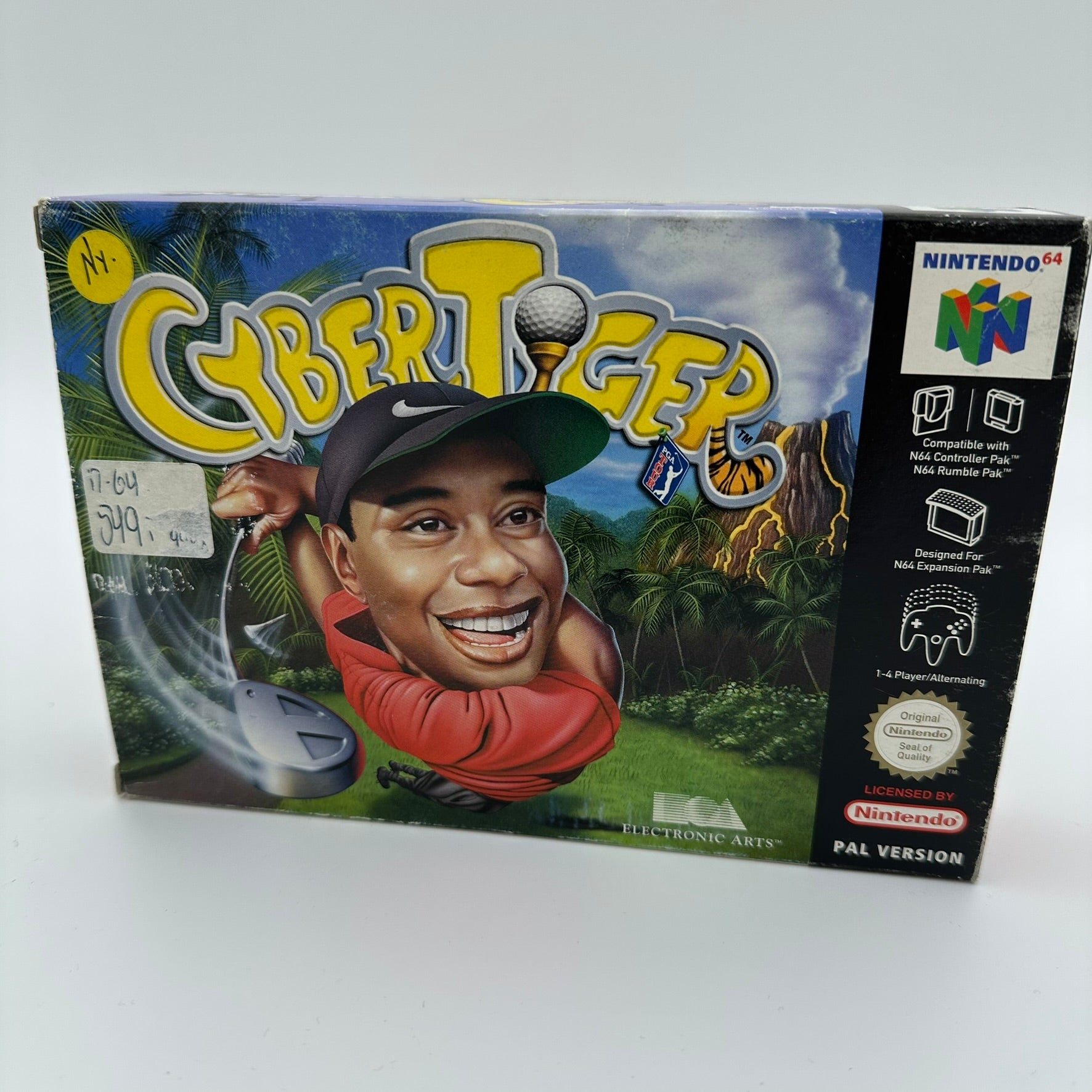 CyberTiger - (N64) - CIB - PAL #207025