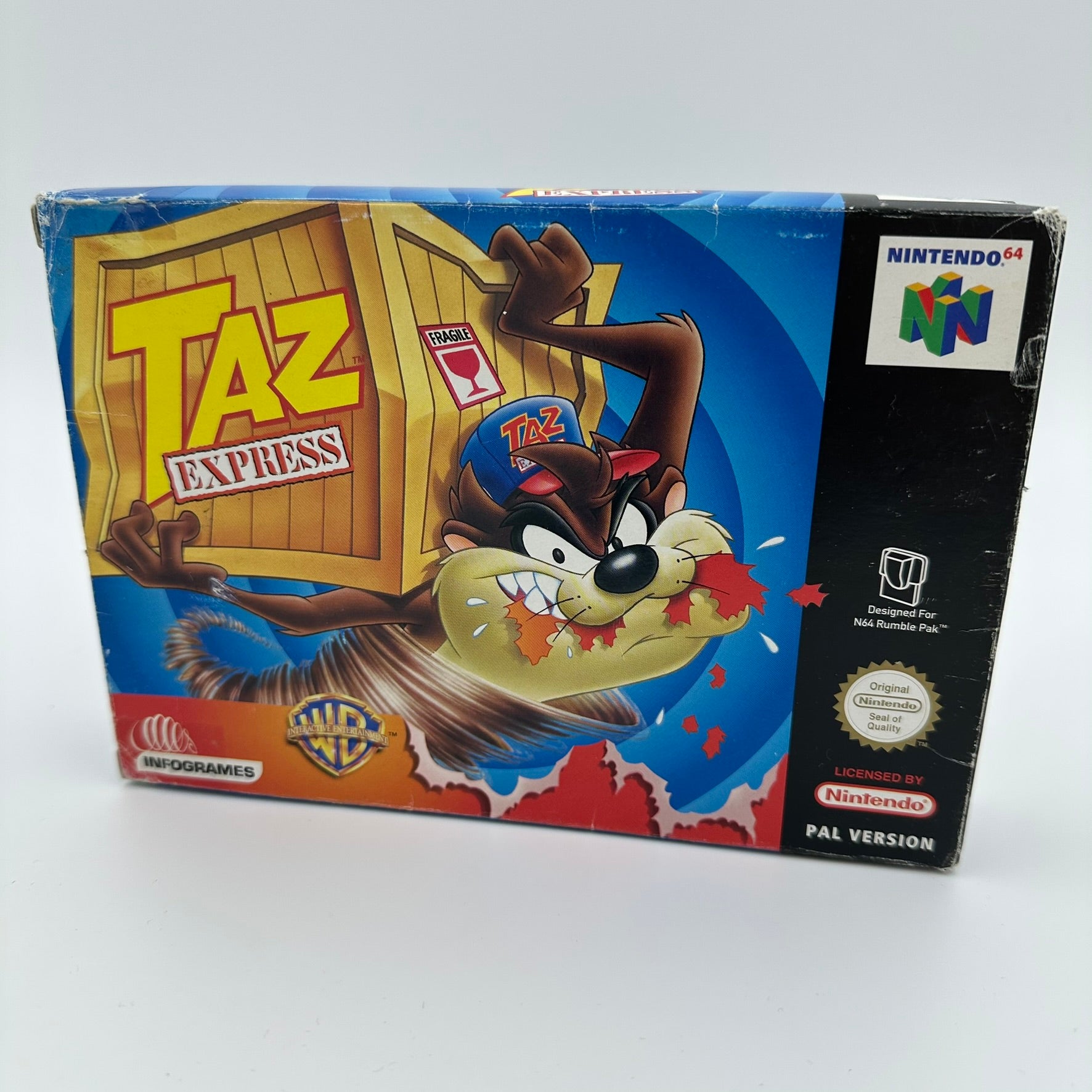 Taz Express - (N64) - CIB - PAL #207108