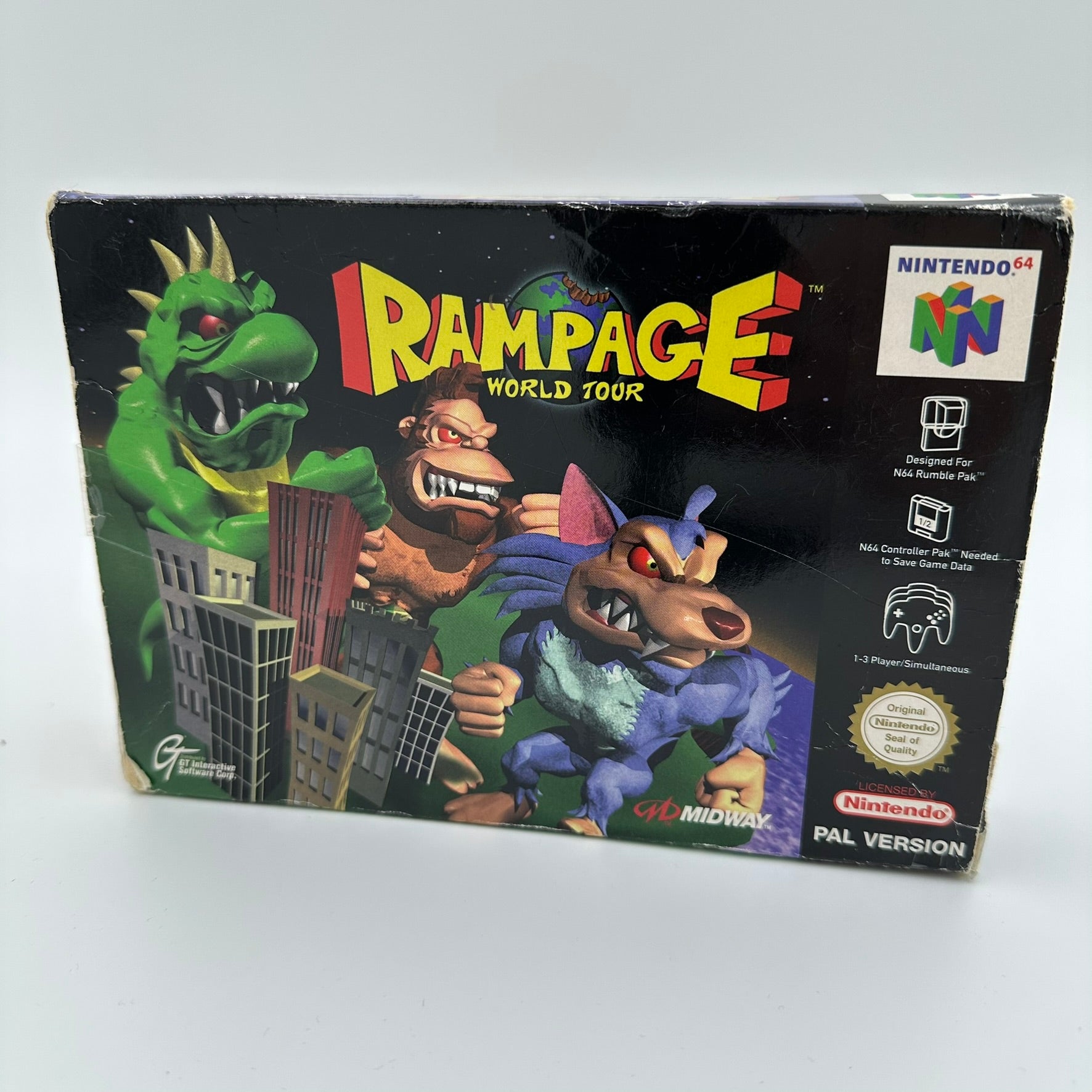 Rampage: World Tour - (N64) - CIB - PAL #207093