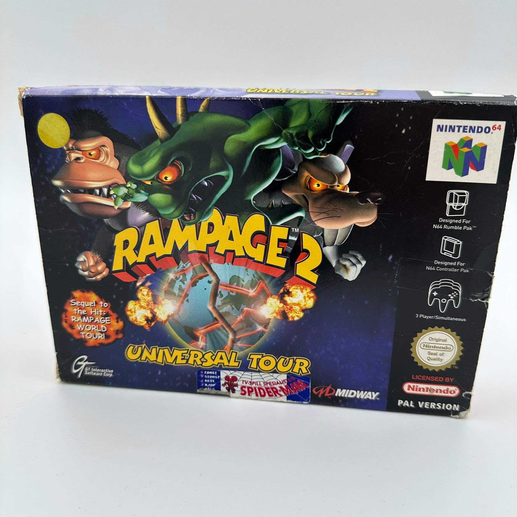Rampage 2: Universal Tour - (N64) - CIB - PAL #207092