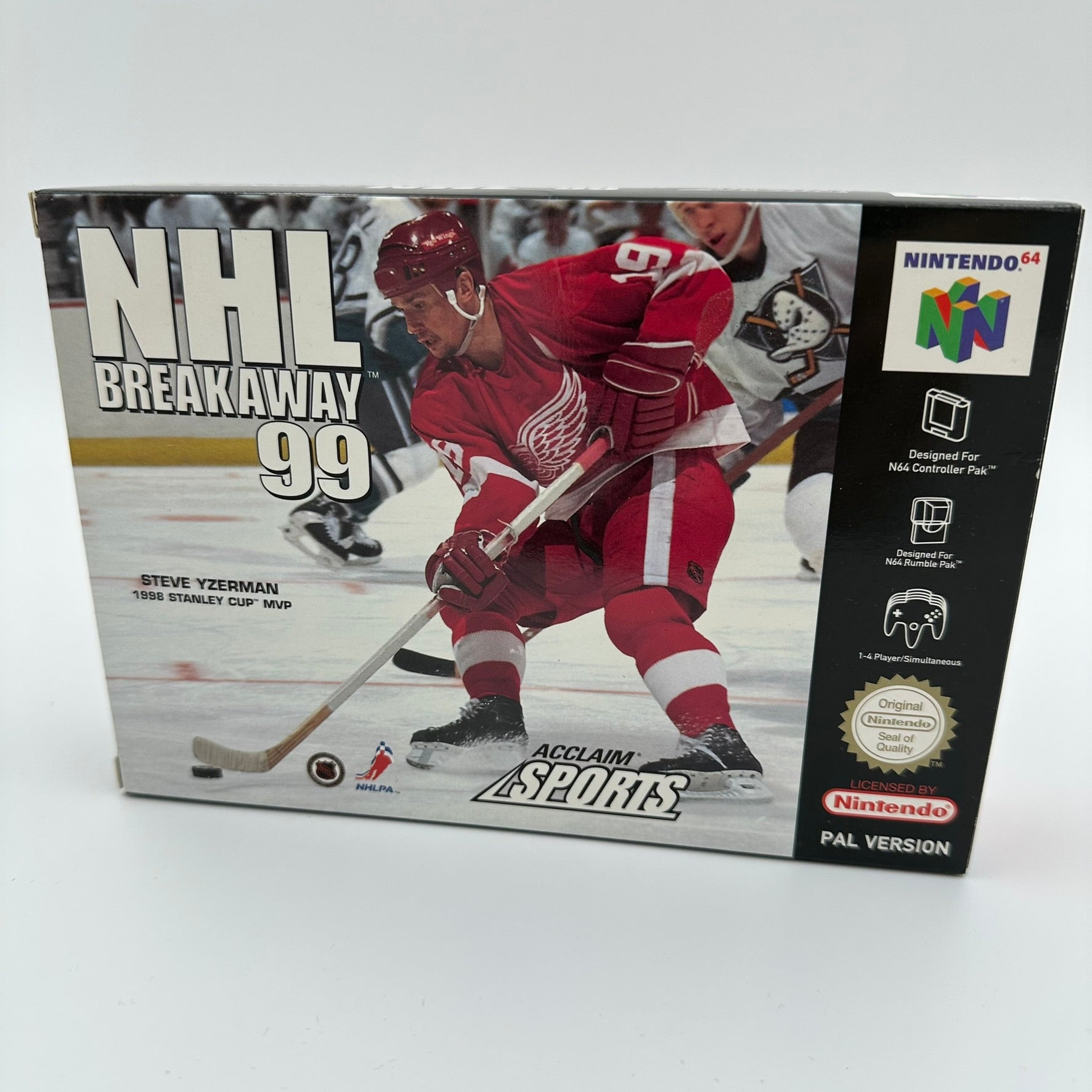 NHL Breakaway '99 - (N64) - CIB - PAL #207084
