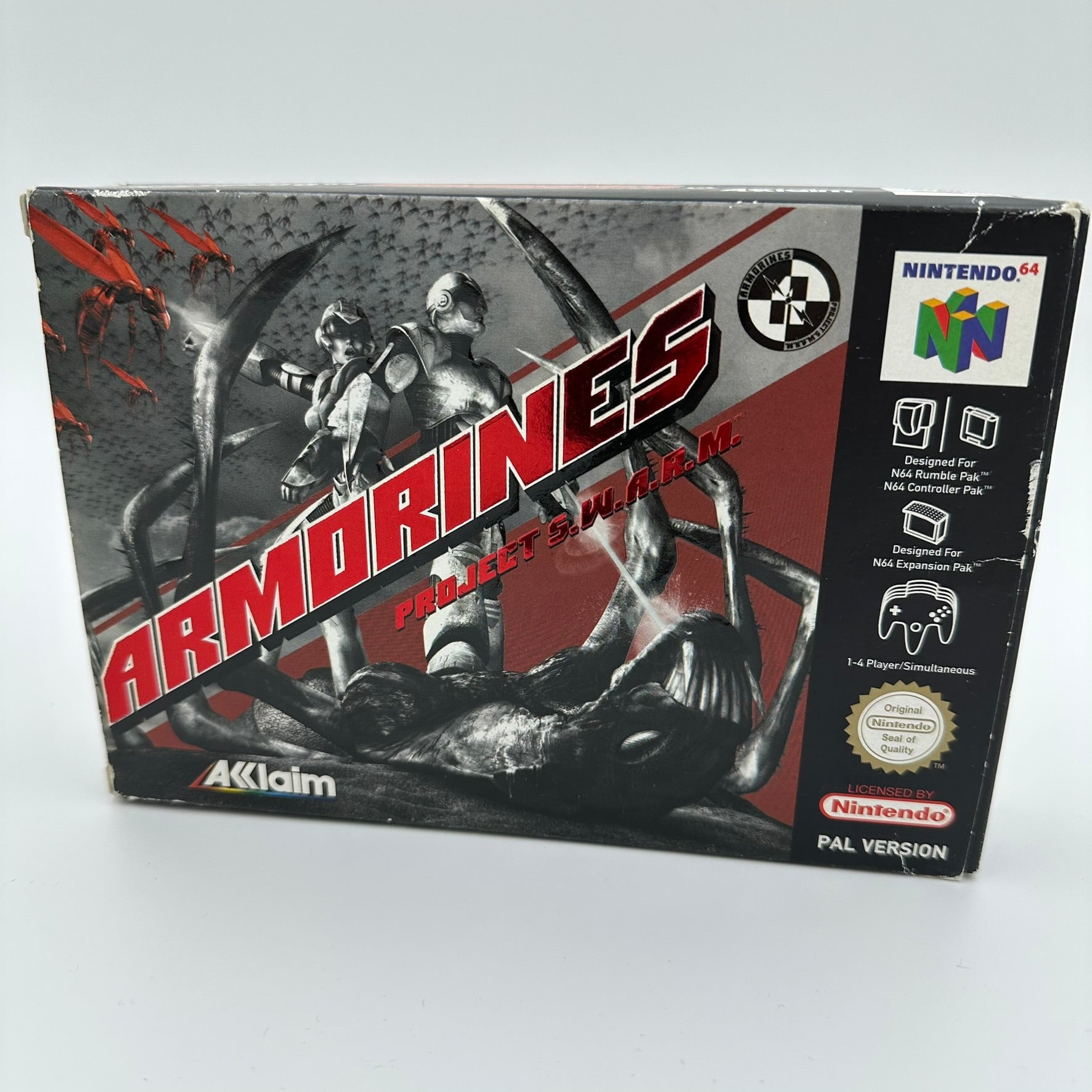 Armorines: Project S.W.A.R.M. - (N64) - CIB - PAL #207007