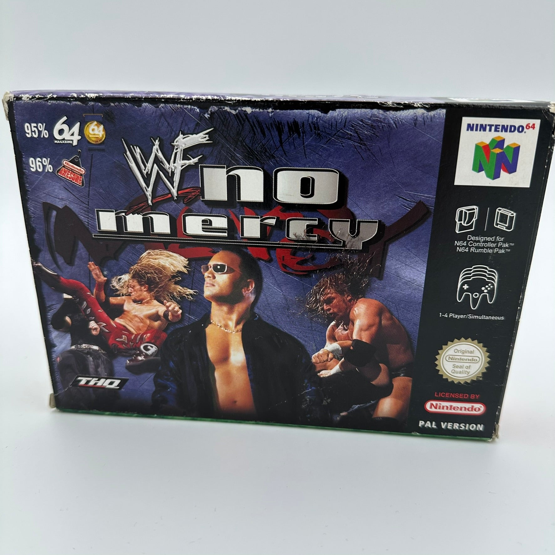 WWF No Mercy - (N64) - CIB - PAL #207135