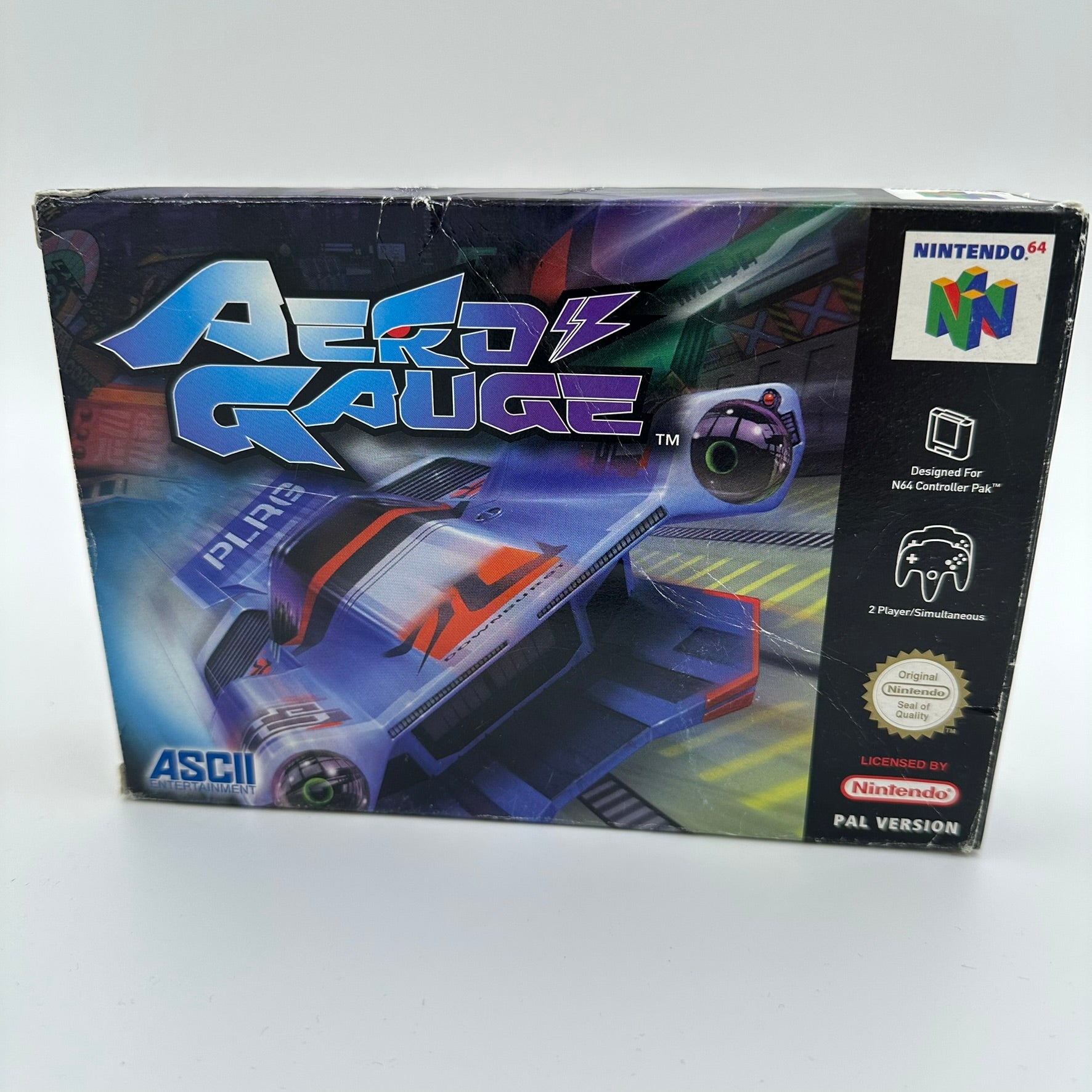 AeroGauge - (N64) - CIB - PAL #207002