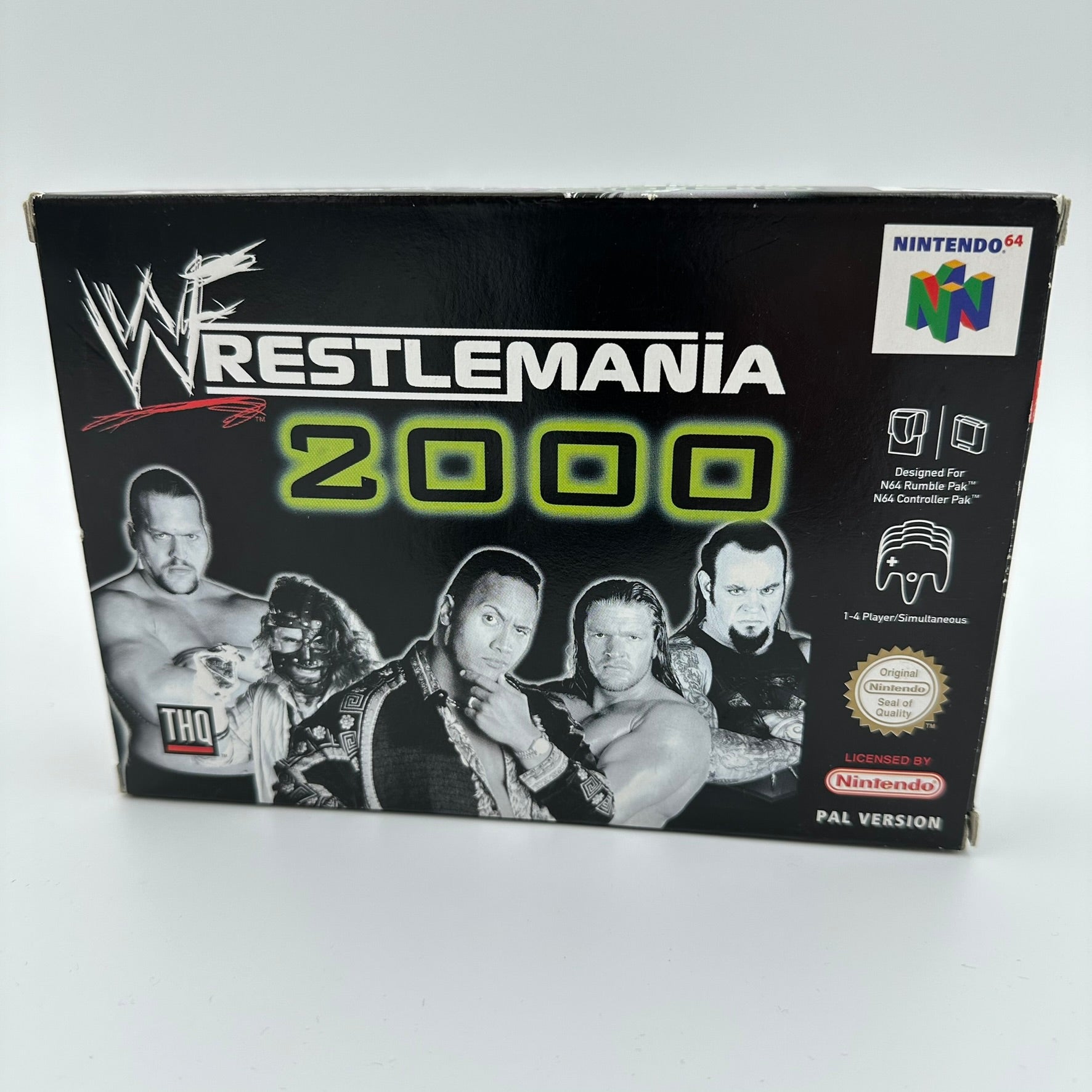 WWF Wrestlemania 2000 - (N64) - CIB - PAL #207137