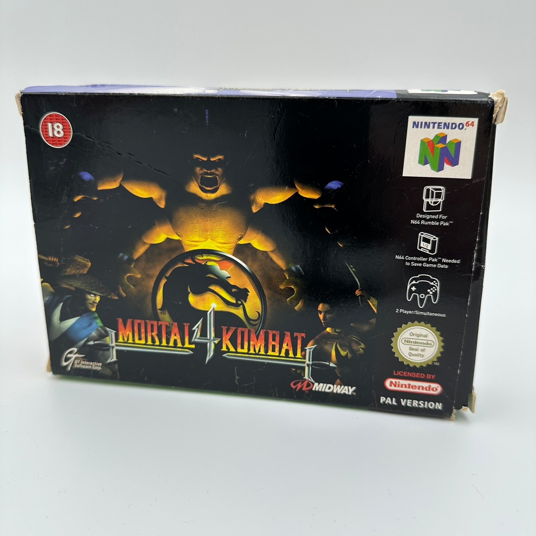 Mortal Kombat 4 - (N64) - CIB - PAL #207072