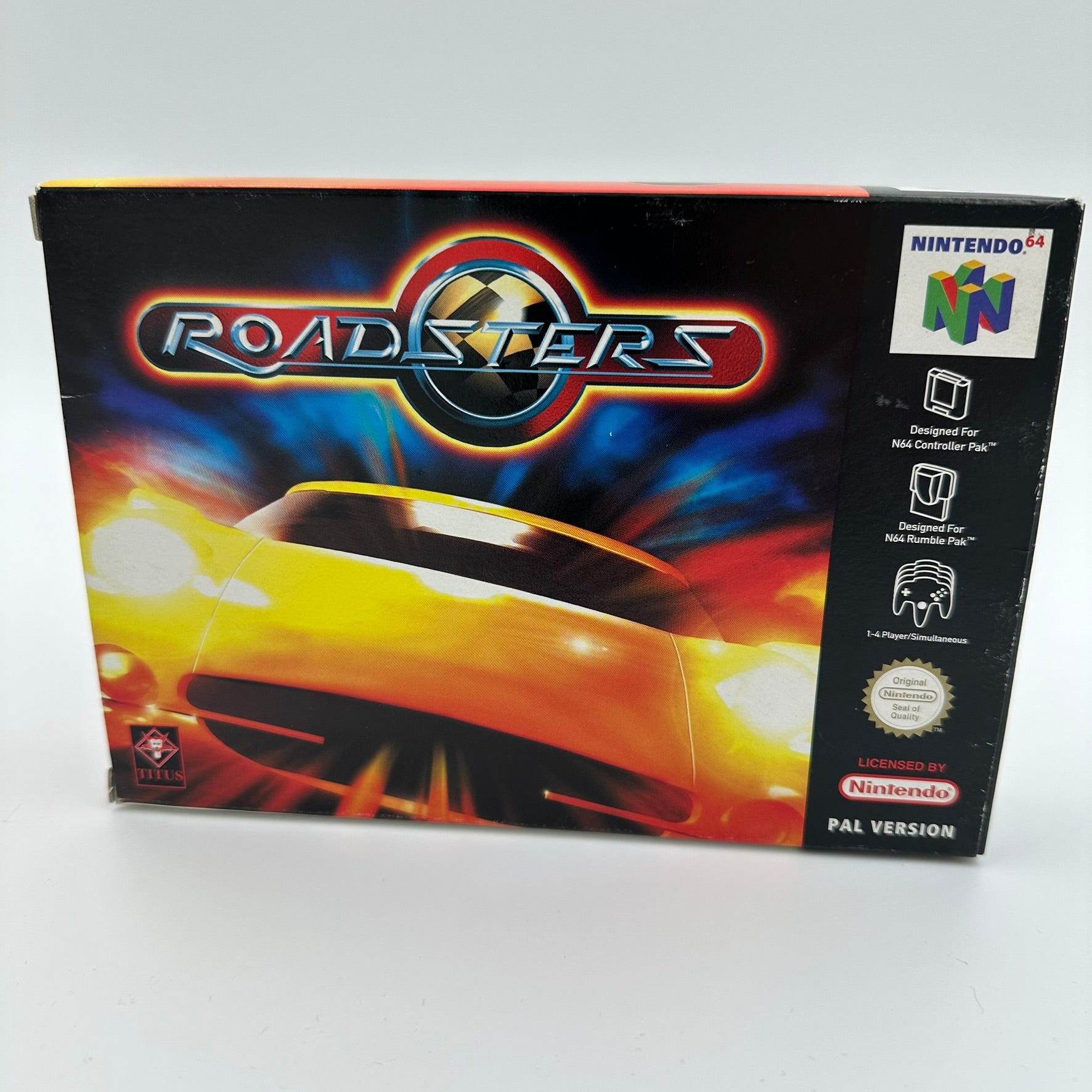 Roadsters - (N64) - CIB - PAL #207098