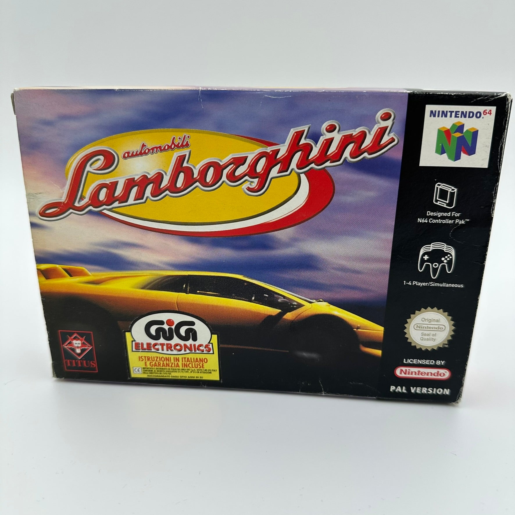 Automobili Lamborghini - (N64) - CIB - PAL #207008