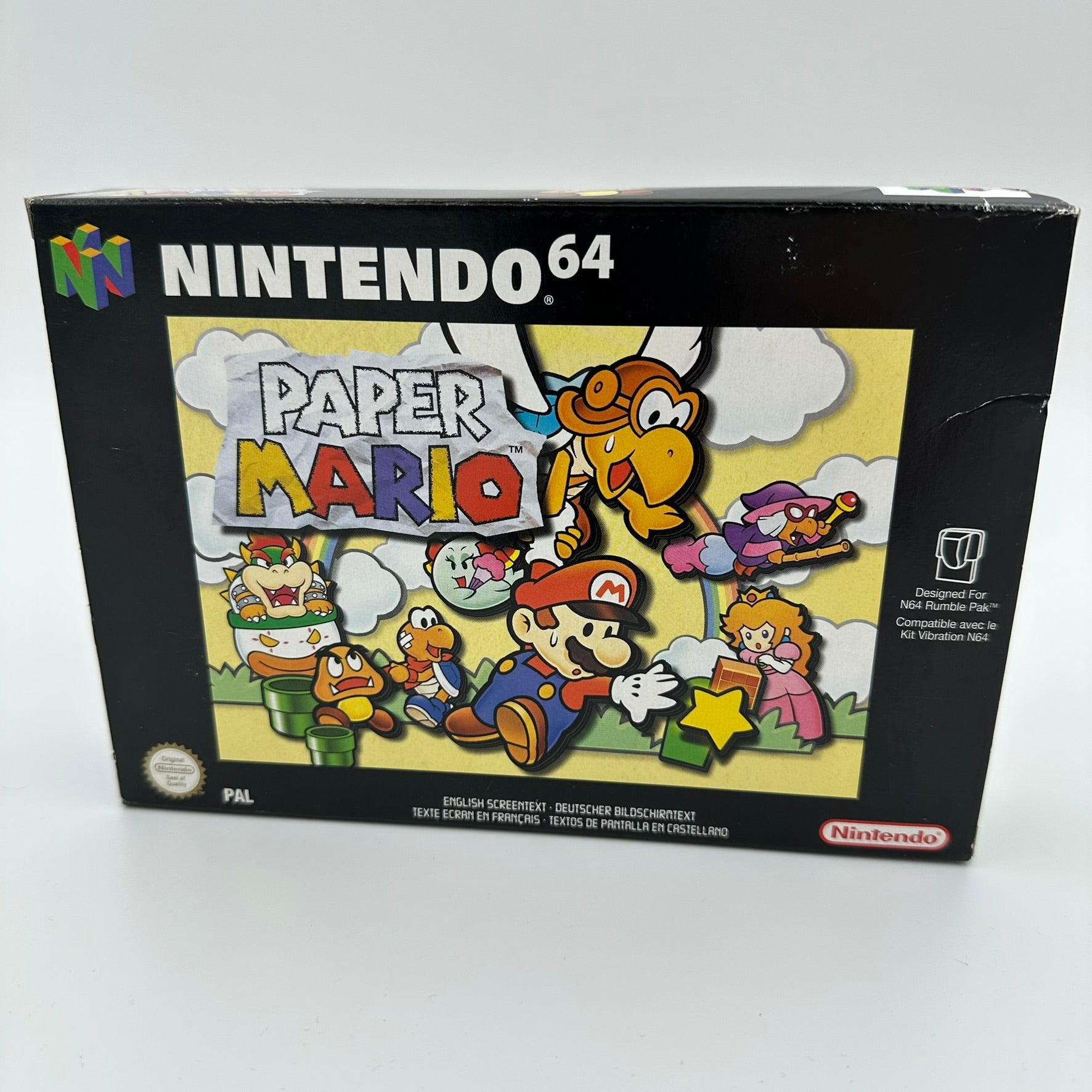 Paper Mario - (N64) - CIB - PAL #207087