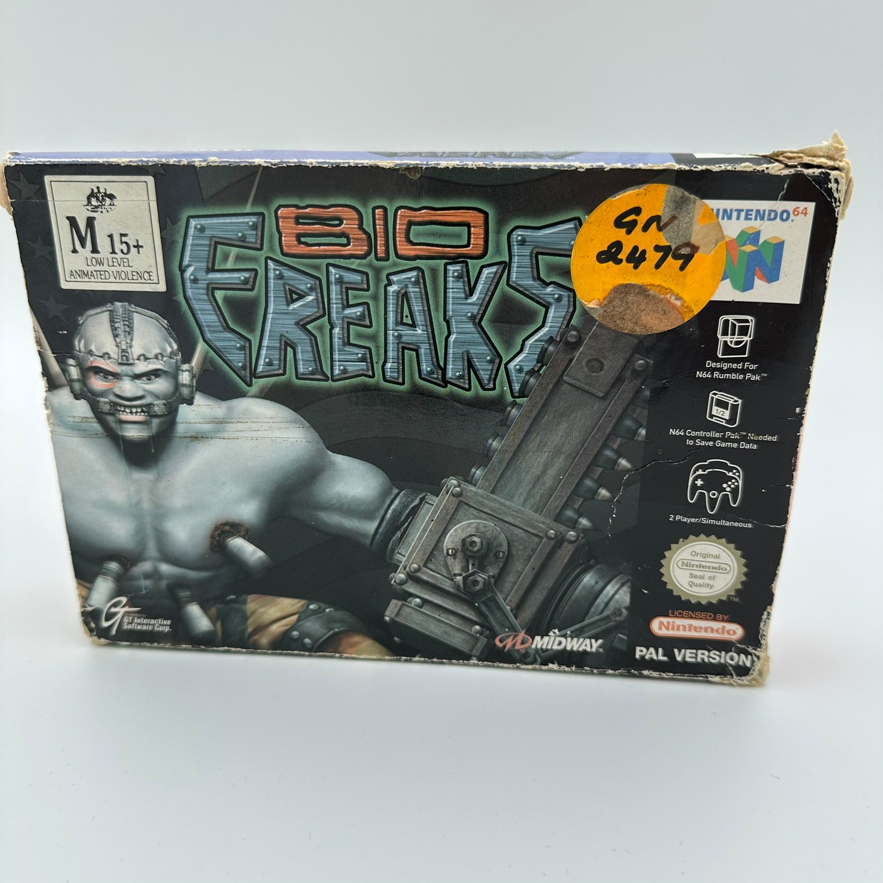 Bio F.R.E.A.K.S. - (N64) - CIB - PAL #207010