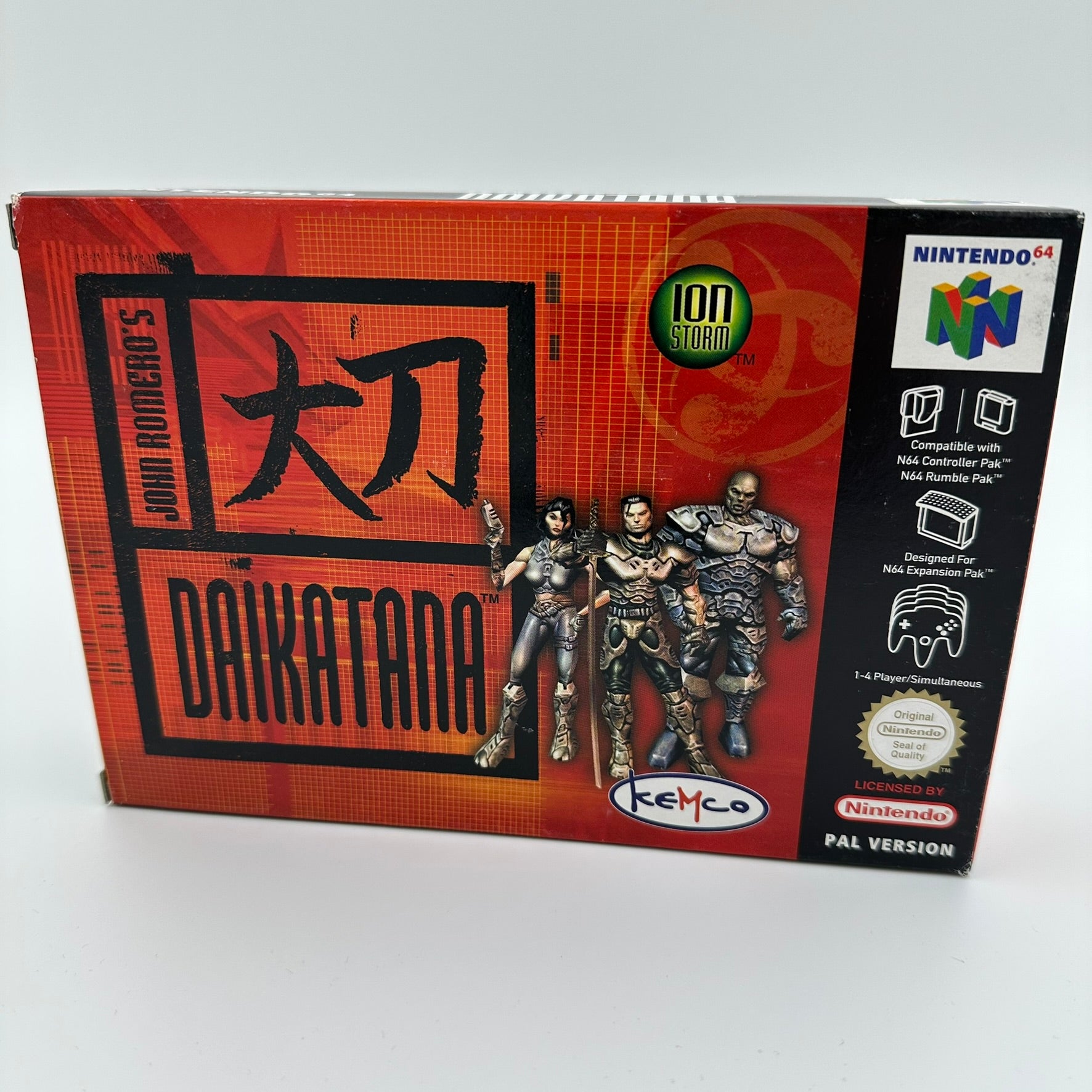 Daikatana - (N64) - CIB - PAL #207026