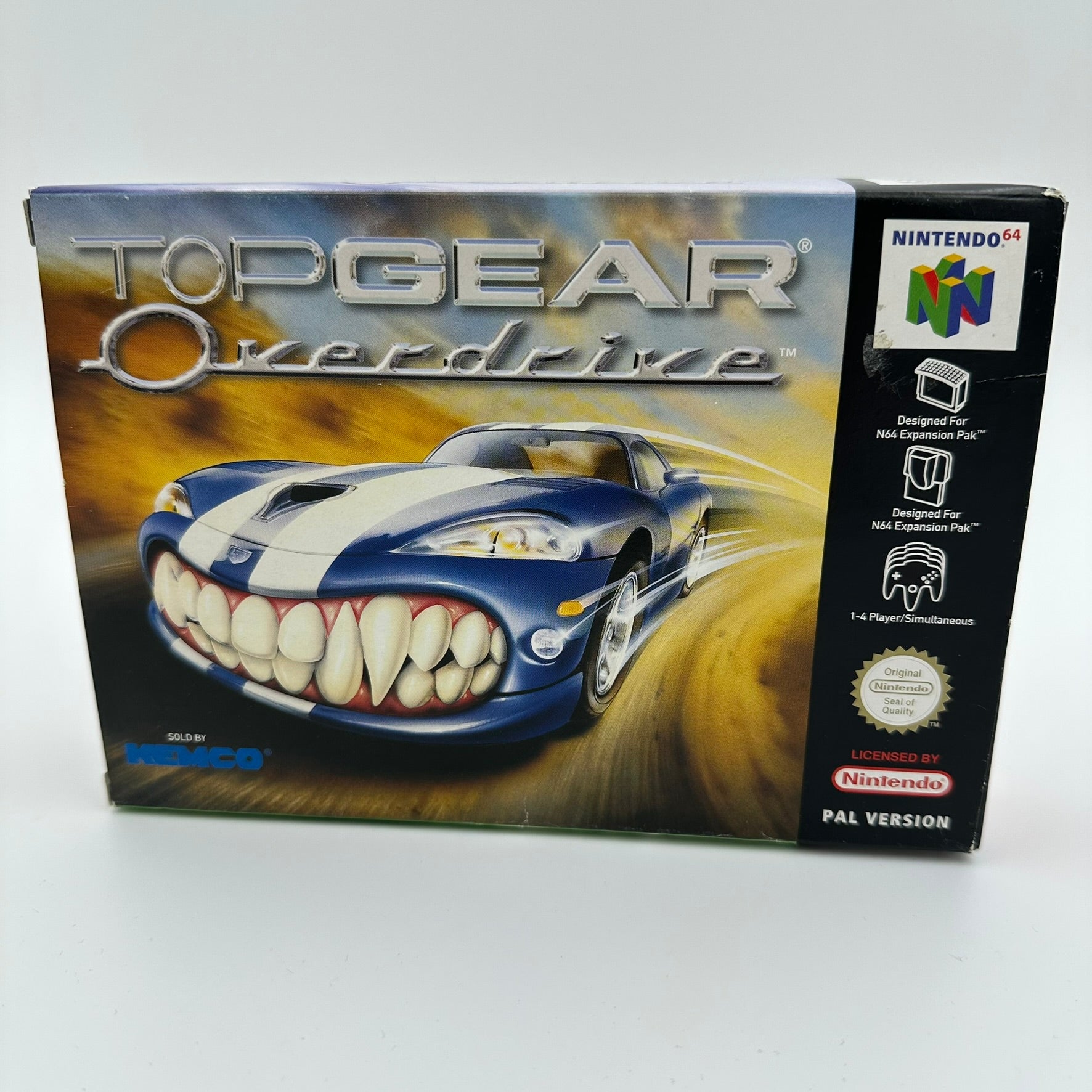 Top Gear Overdrive - (N64) - CIB - PAL #207116