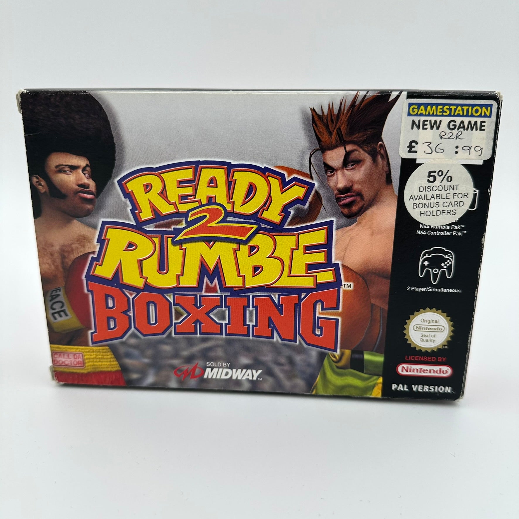Ready 2 Rumble Boxing - (N64) - CIB - PAL #207095