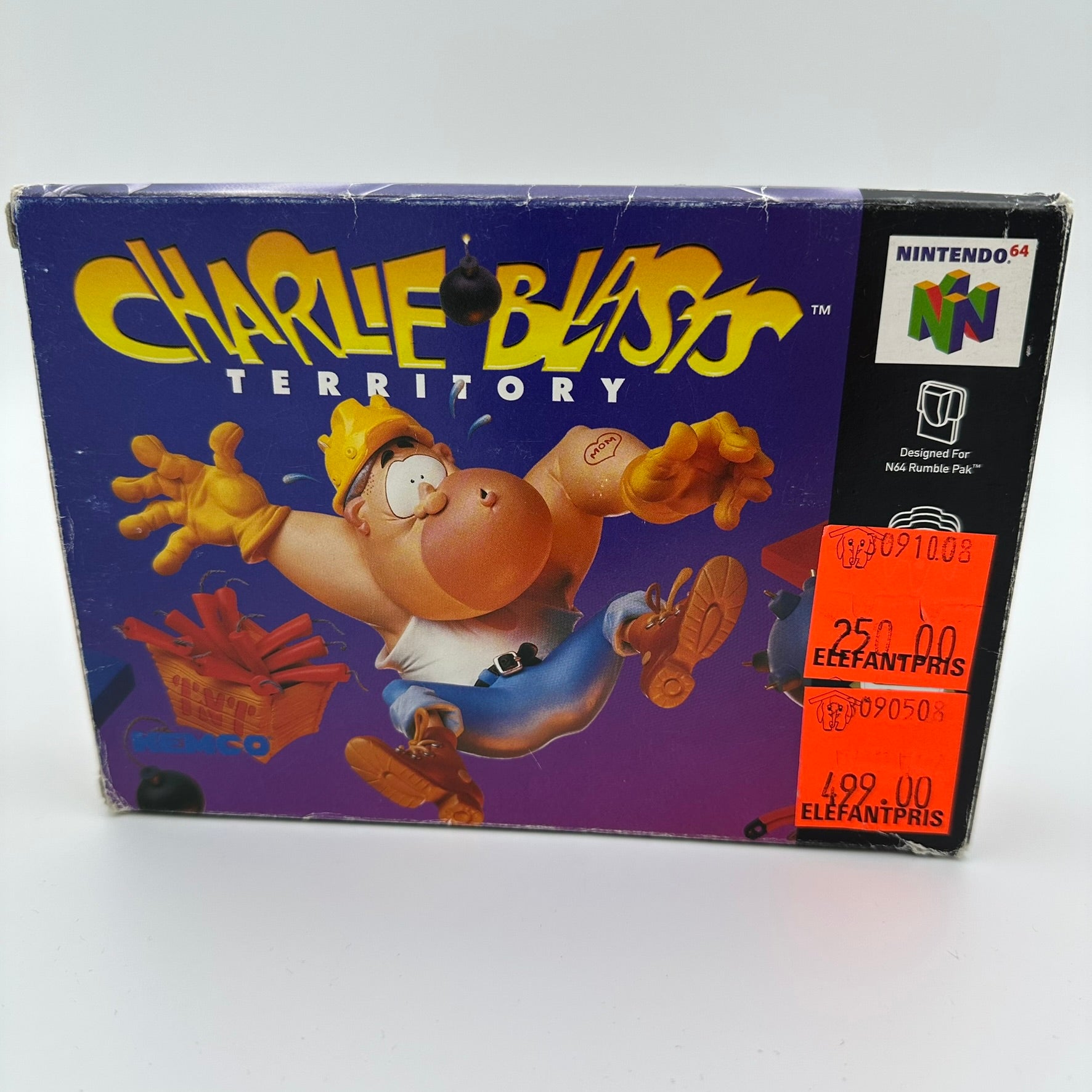 Charlie Blast's Territory - (N64) - CIB - PAL #207020